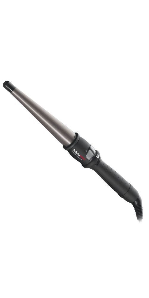 BaBylissPRO Lockenstab Babyliss Pro konischer Ceramic Lockenstab Schwarz 32–19 mm