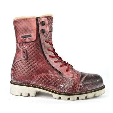 Yellow Cab MILITARY W Stiefel Y25166 Stiefel Rot