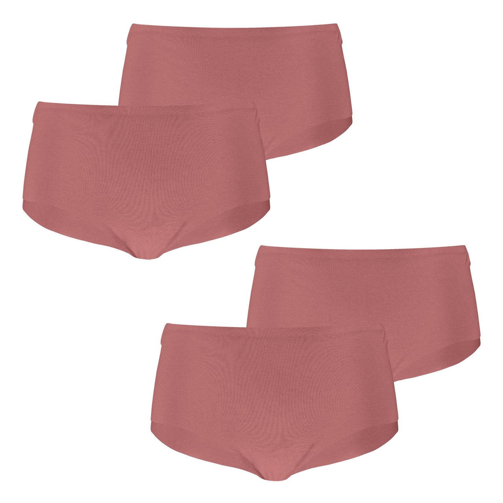 PUMA Slip Invisible Ultra Soft Cotton Mini Shorts (4-St) mit nahtlosen Abschlüssen