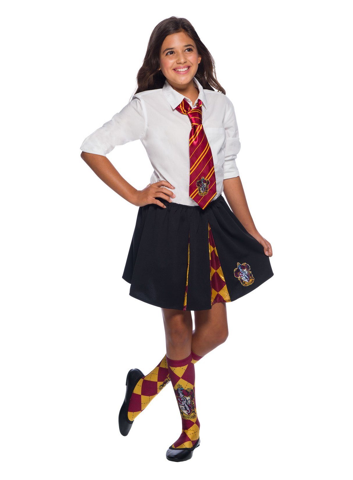 Rubie´s Zauberer-Kostüm Harry Potter Gryffindor Krawatte, Auffällige Krawatte im Stil der Harry Potter-Schuluniform