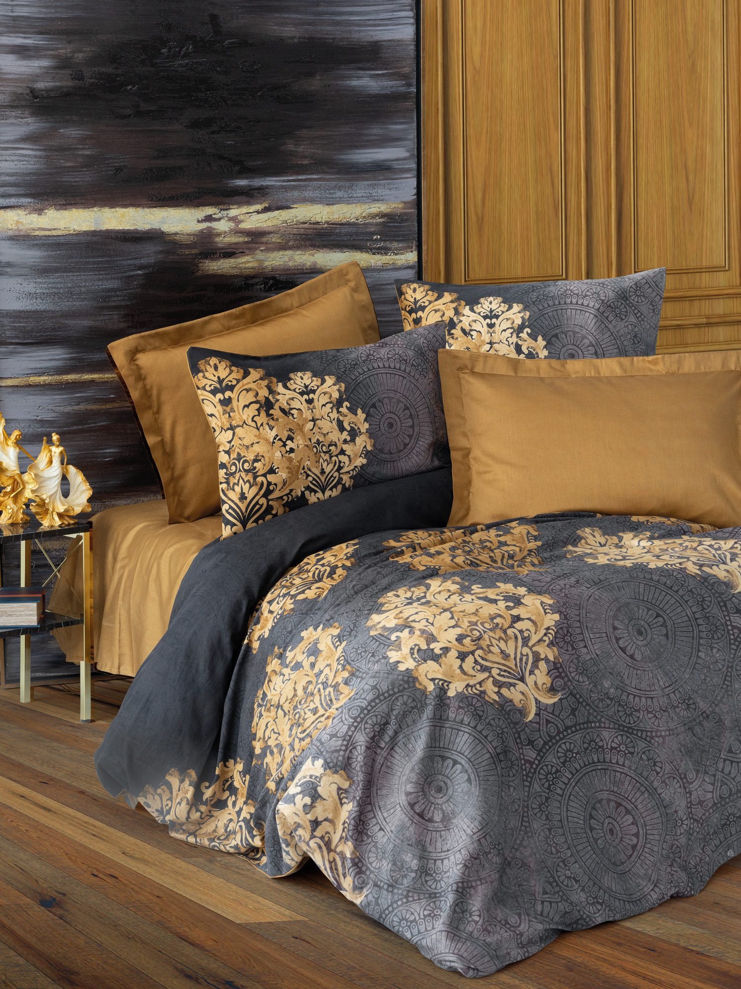 L'Essentiel Maison Bettwäsche Set Jadira, 100% Baumwolle Satin, 3 teilig, B günstig online kaufen