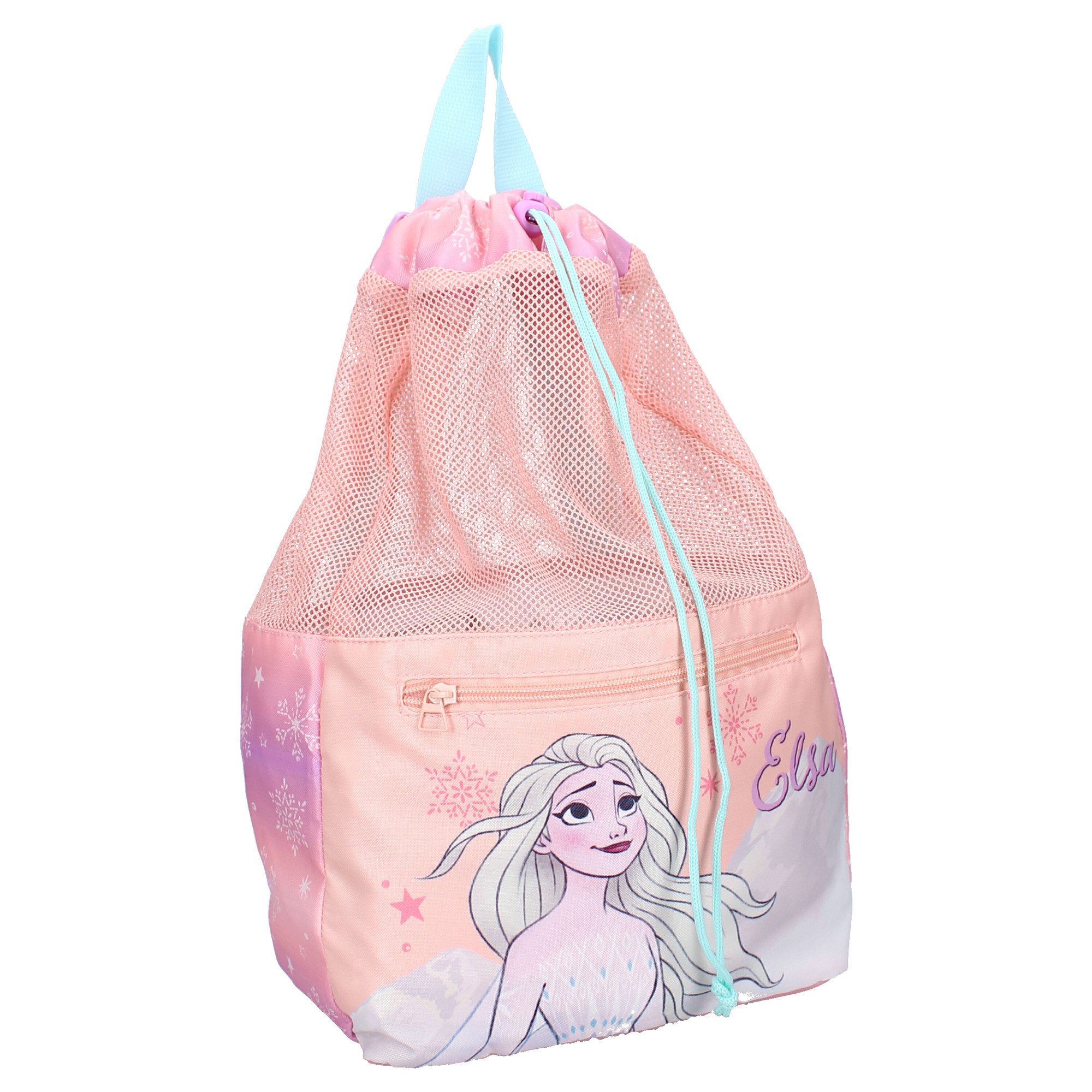 Disney Frozen Turnbeutel Sportbeutel „It’s All Magic“ Turnbeutel mit Elsa-Aufdruck