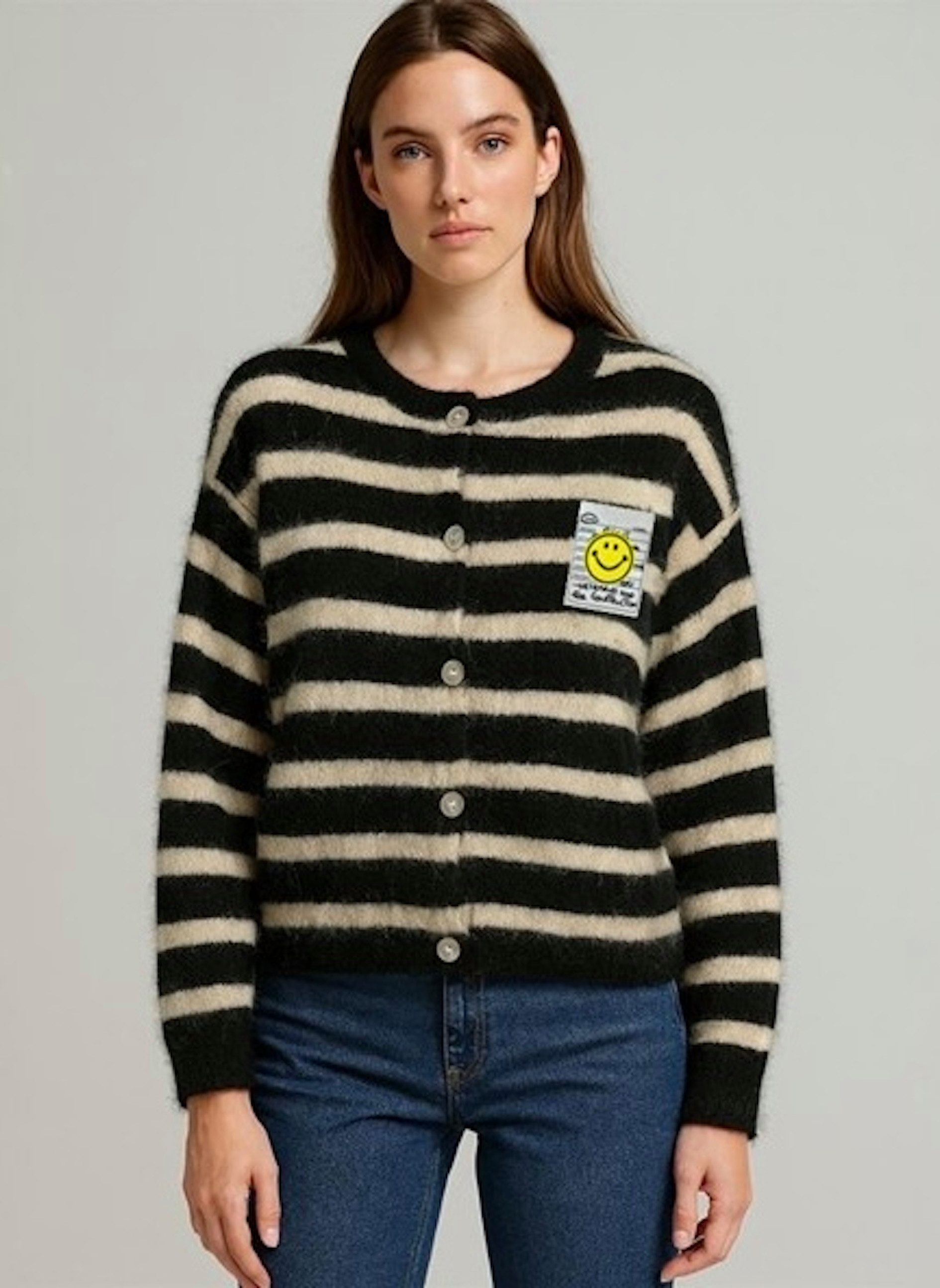 Worldclassca Cardigan WORLDCLASSCA Strickjacke mit Knopf günstig online kaufen