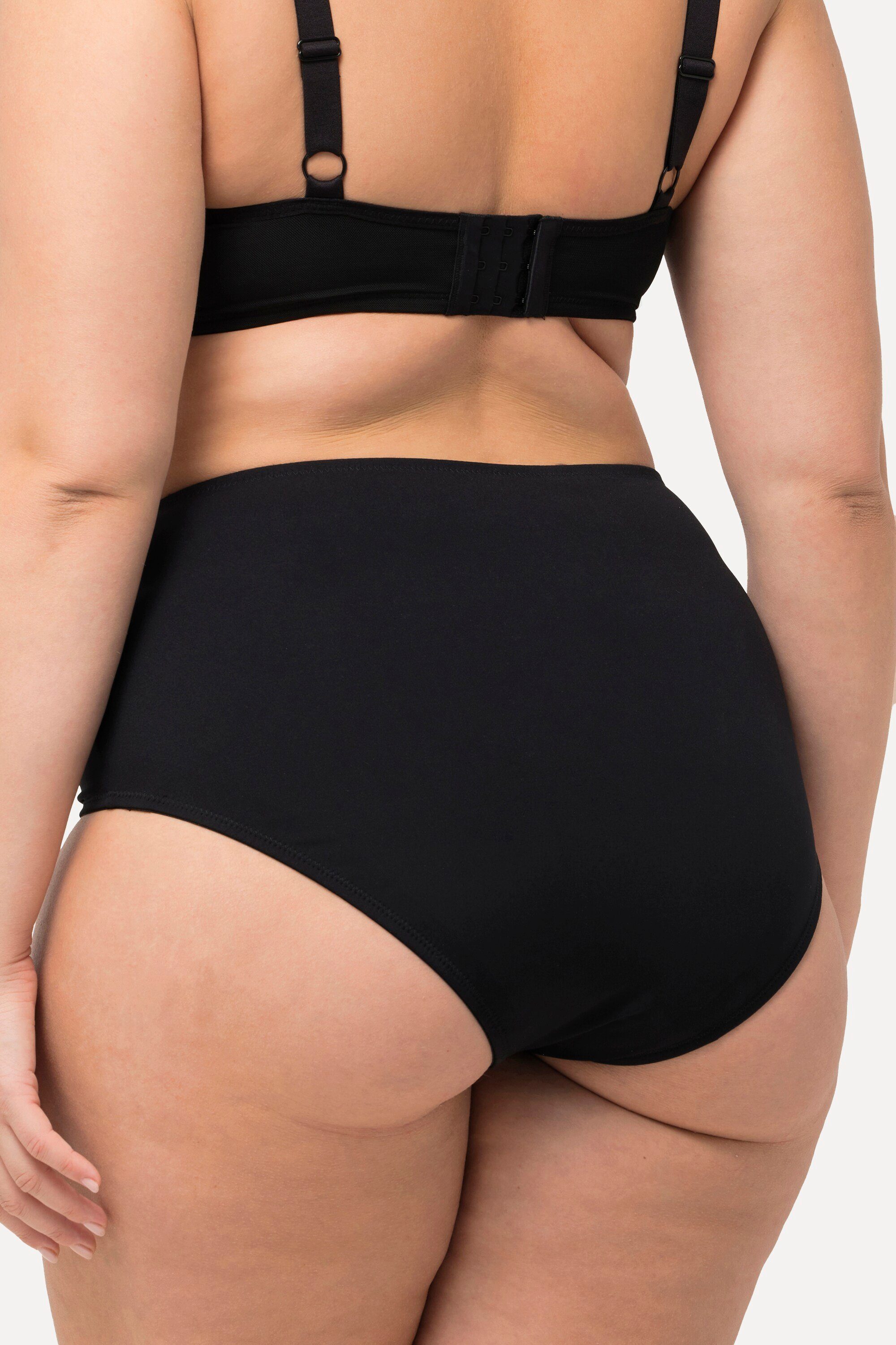 Ulla Popken Miederhose Shaping-Maxislip breiter Meshbund High Waist – Bild 3 von 4