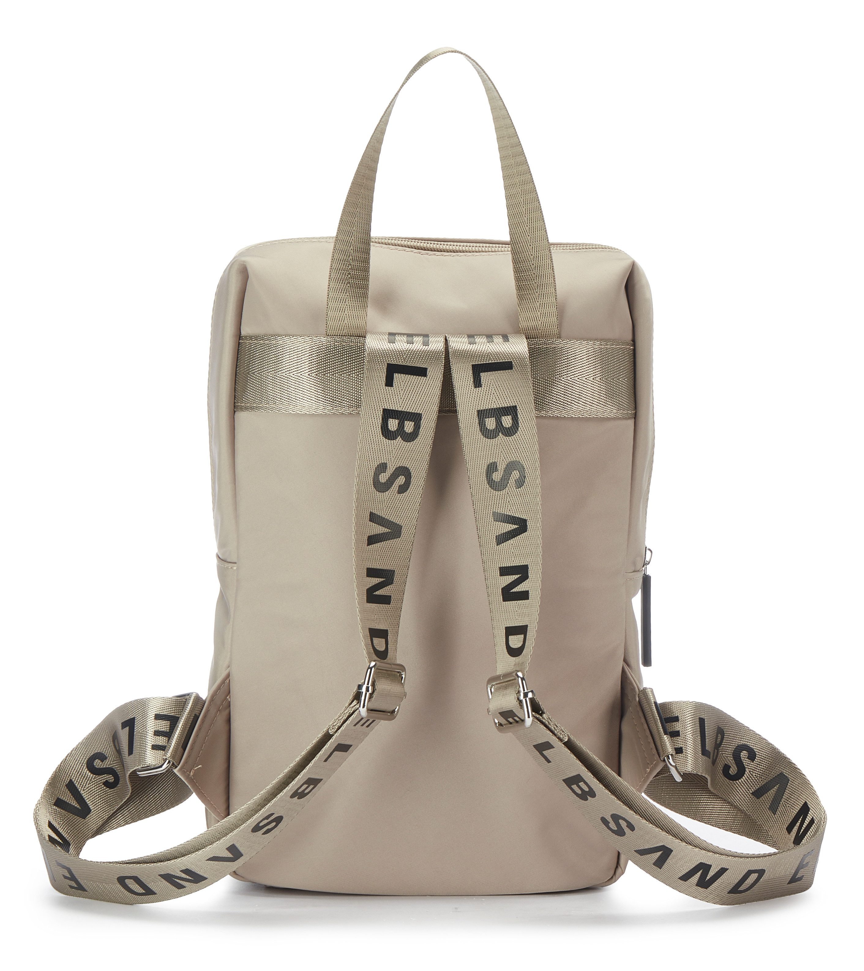 Elbsand Rucksack City-Rucksack, Tasche, Freizeitrucksack, NEU mit bedruckten Schulterriemen VEGAN