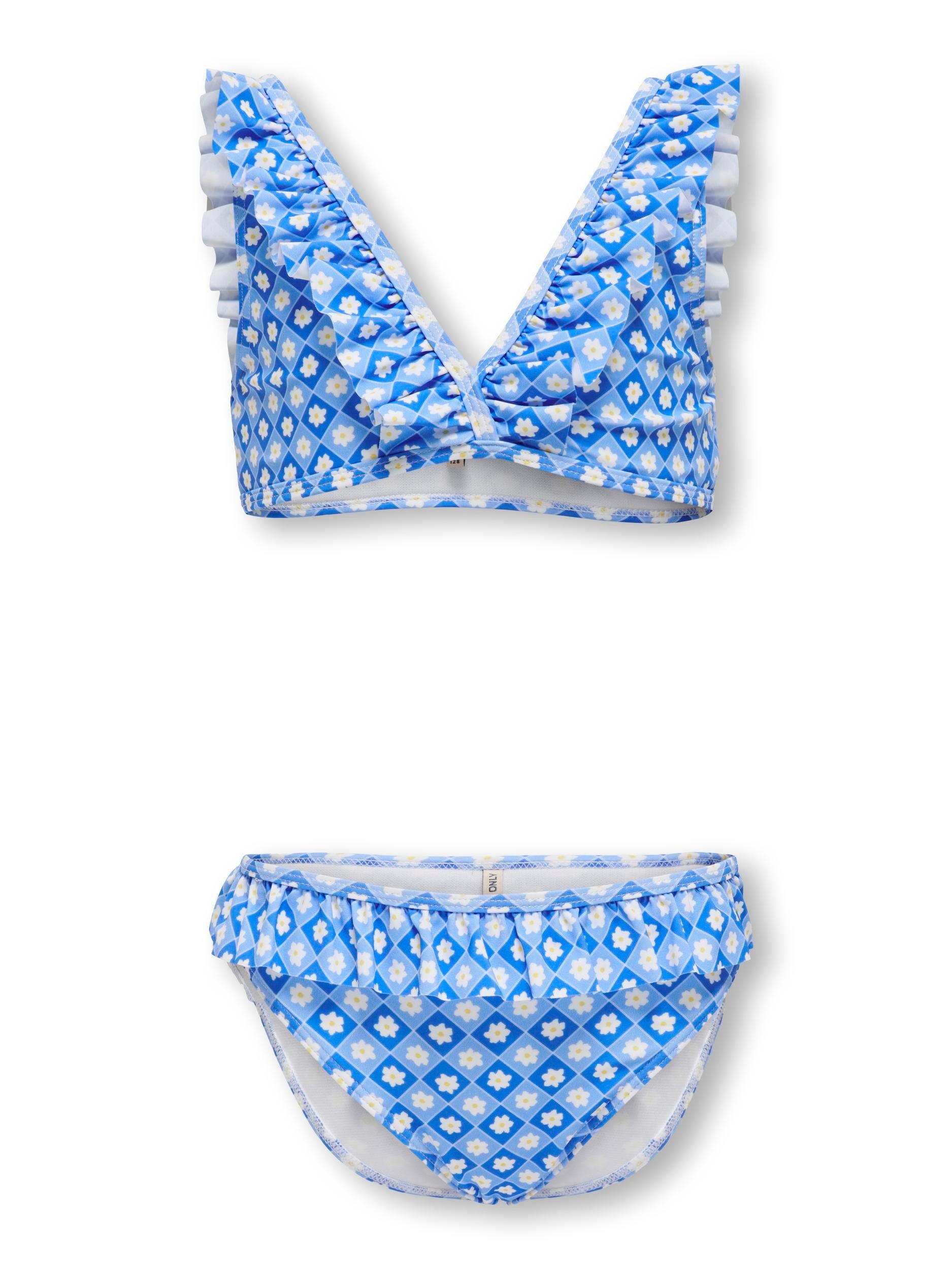 KIDS ONLY Bügel-Bikini KOGMAJA FRILL BIKINI SET ACC (Set, 2-St)