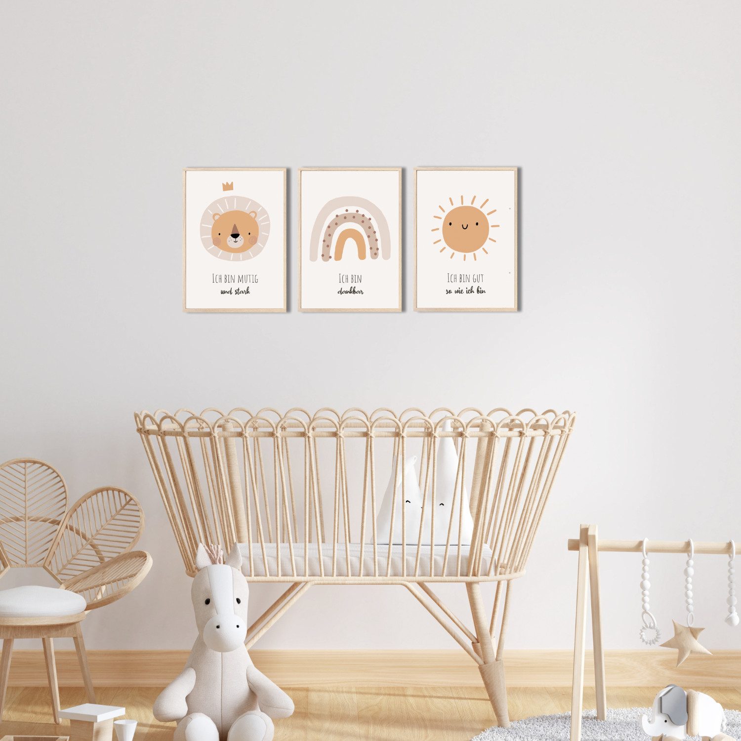 MeinBaby123® Poster Affirmationsbilder, Bilder Kinderzimmer Deko günstig online kaufen