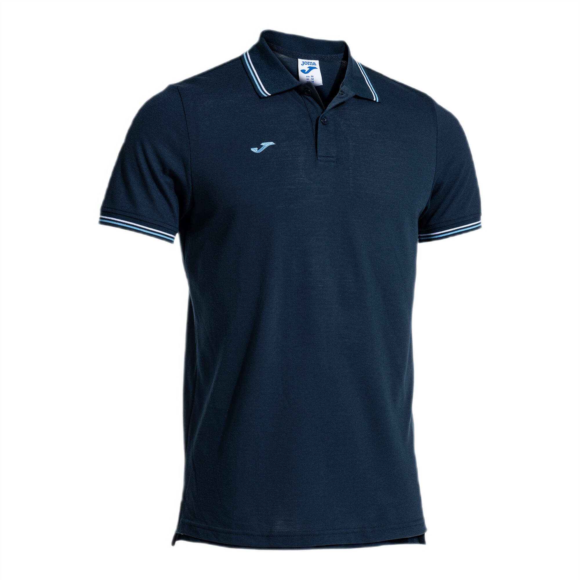 Joma Poloshirt Confort Classic (atmungsaktiv, bequem) marineblau Herren