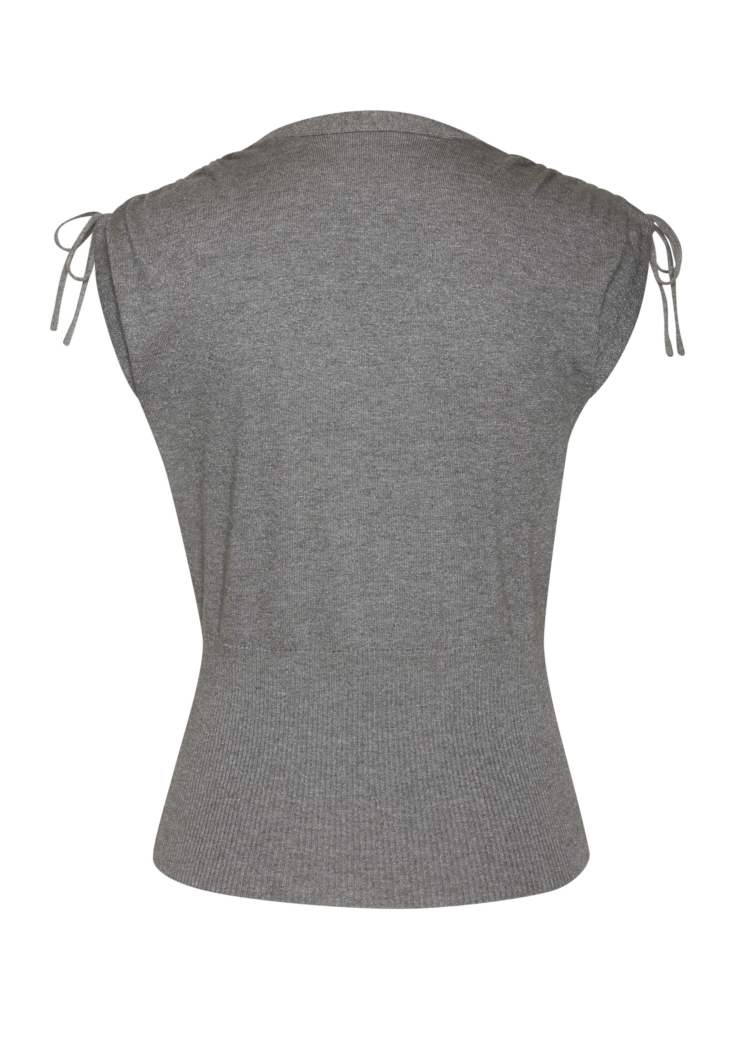LASCANA Stricktop mit glänzendem Lurexgarn