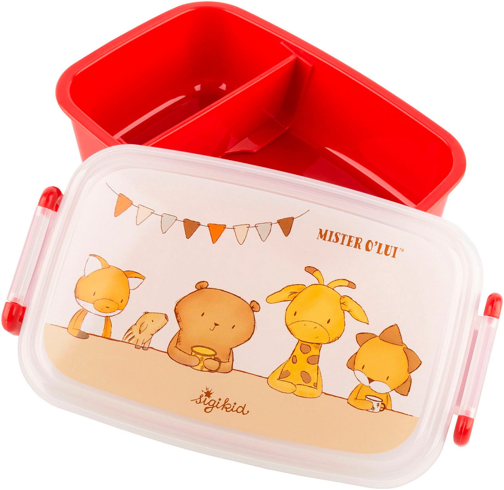 Lunchbox 5 Kuschel-Freunde klein, Mister O'Lui
