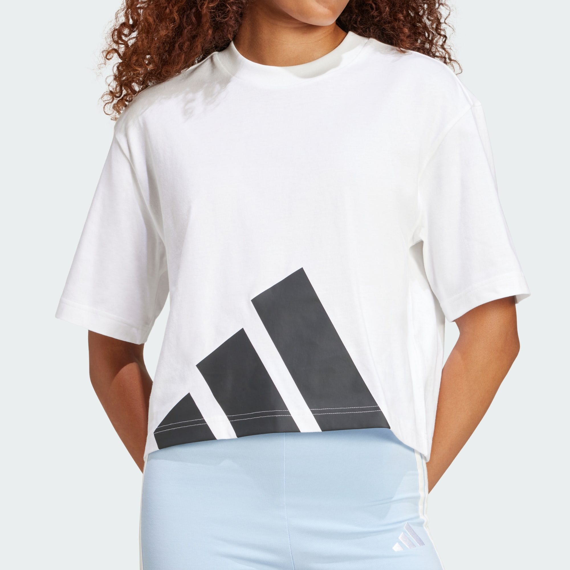 adidas Sportswear T-Shirt ESSENTIALS BIG LOGO BOYFRIEND T-SHIRT (1-tlg)