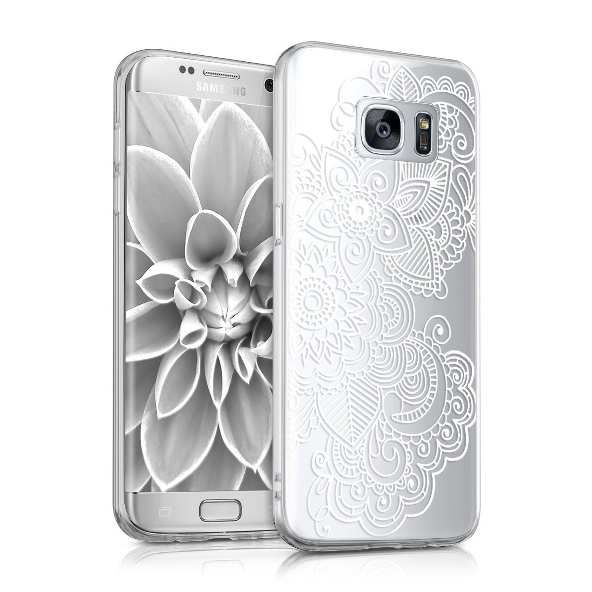 kwmobile Handyhülle Hülle kompatibel mit Samsung Galaxy S7 edge - Handyhülle  Silikon Case, Hülle kompatibel mit Samsung Galaxy S7 edge - Handyhülle  Silikon Case