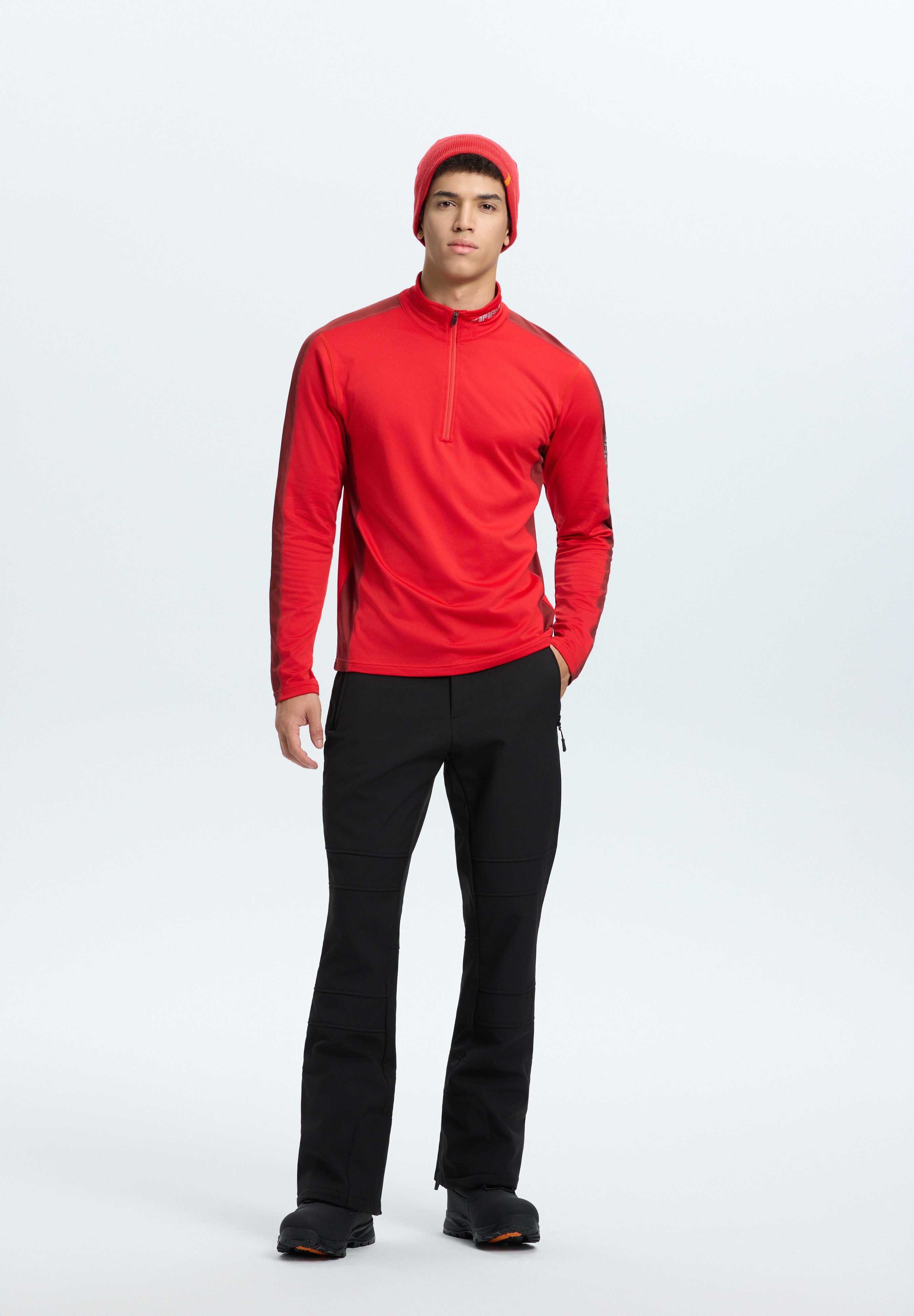 Icepeak Funktionsshirt ICEPEAK FLEMINTON (1-tlg) sportlicher Stil, mit Steh günstig online kaufen