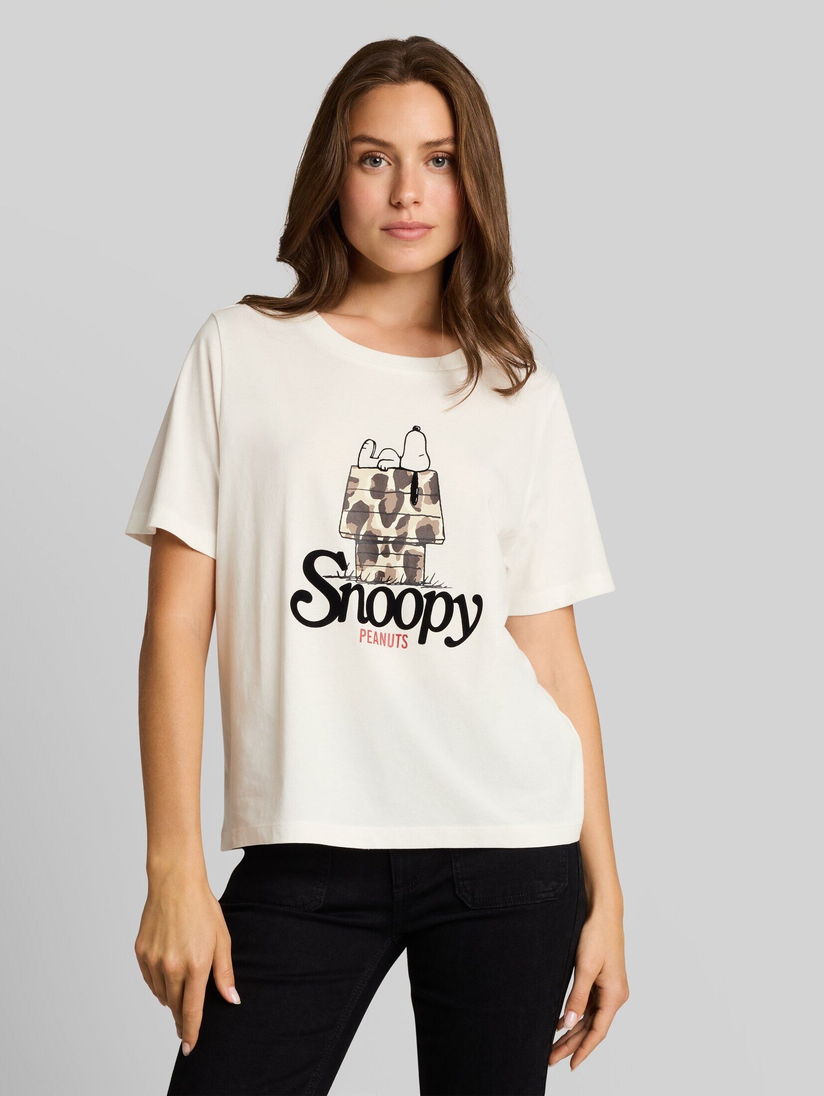 TOM TAILOR T-Shirt T-Shirt (im Einserpack) T-Shirt mit Snoopy-Print