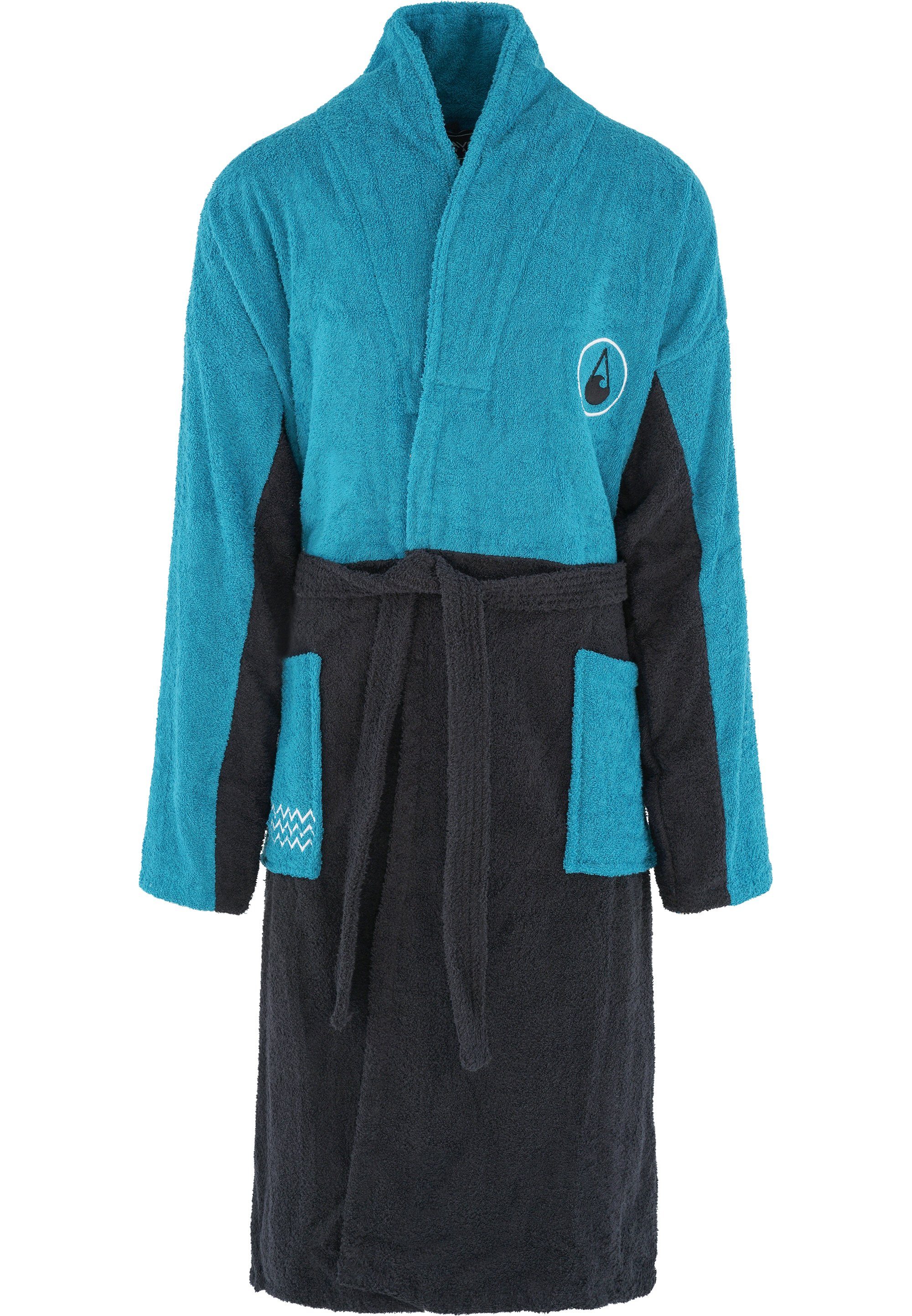 Wave Hawaii Bademantel UNO CS, Kimono-Kragen, Gürtel