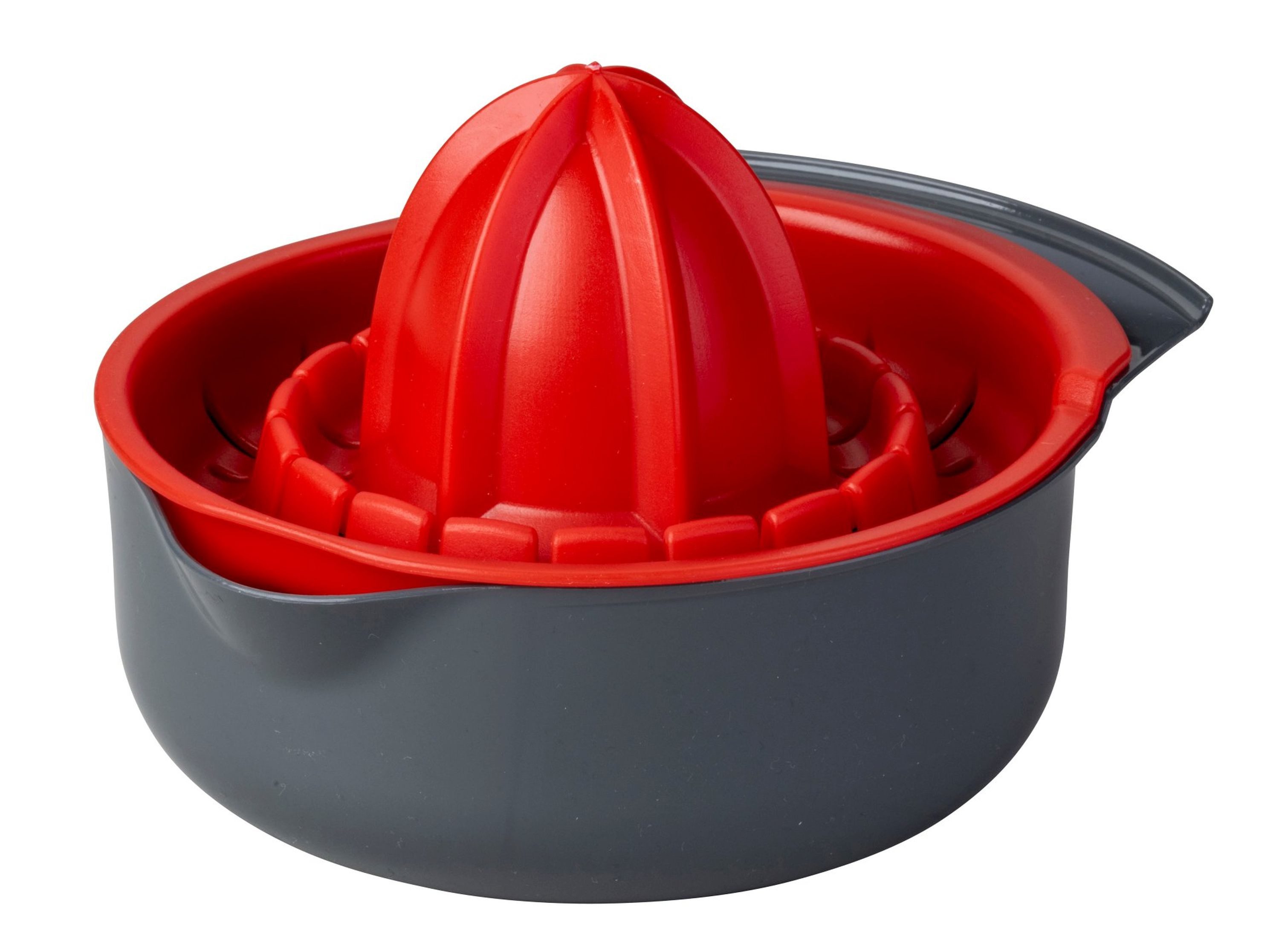 Dr. Oetker Gemüsepresse Dr. Oetker - 2-tlg Zitruspresse Zitronenpresse mit Auffangbehälter, Kunststoff