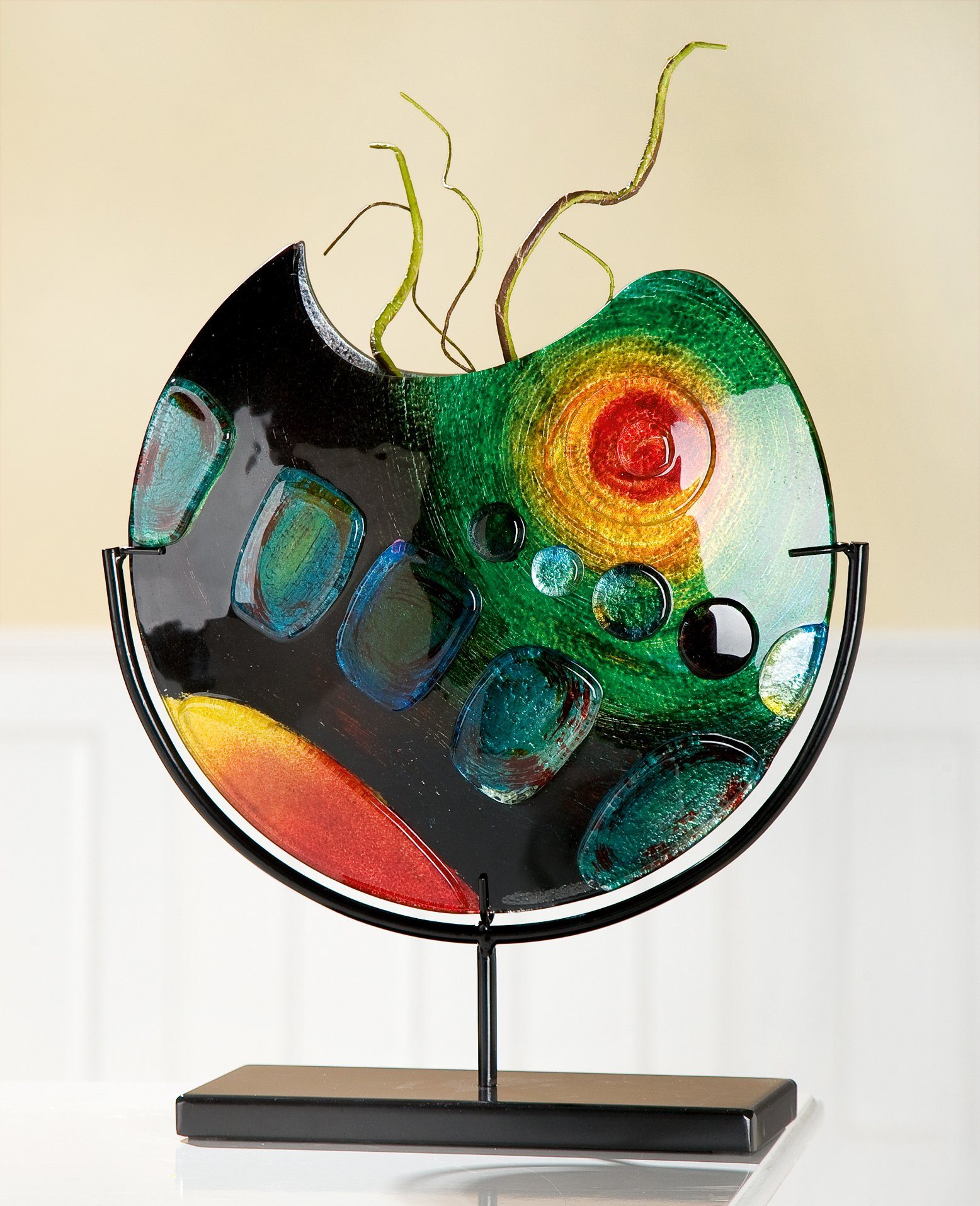 aus Glas (1 St), Dekovase Sunrise art GILDE GLAS