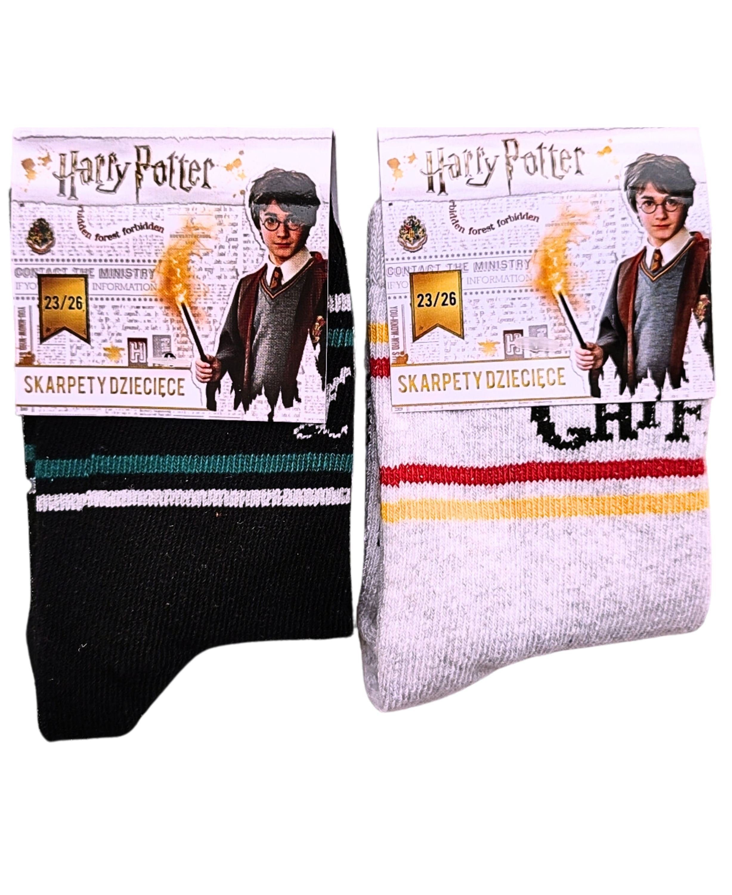 Harry Potter Носки (2-Paar) Lange Носки für Jungen Gr. 23-34