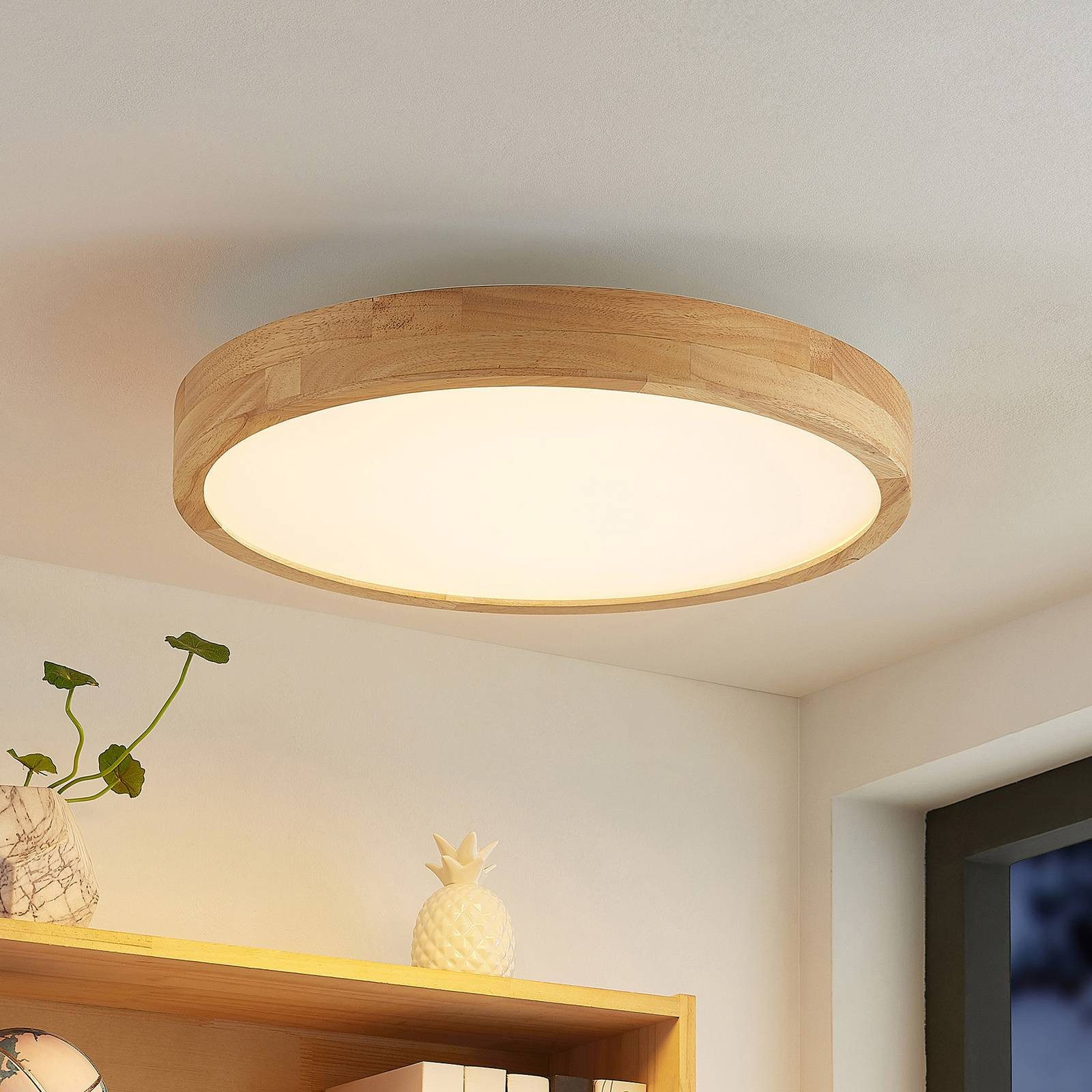 Lindby Deckenleuchten Lanira, dimmbar, LED-Leuchtmittel fest günstig online kaufen