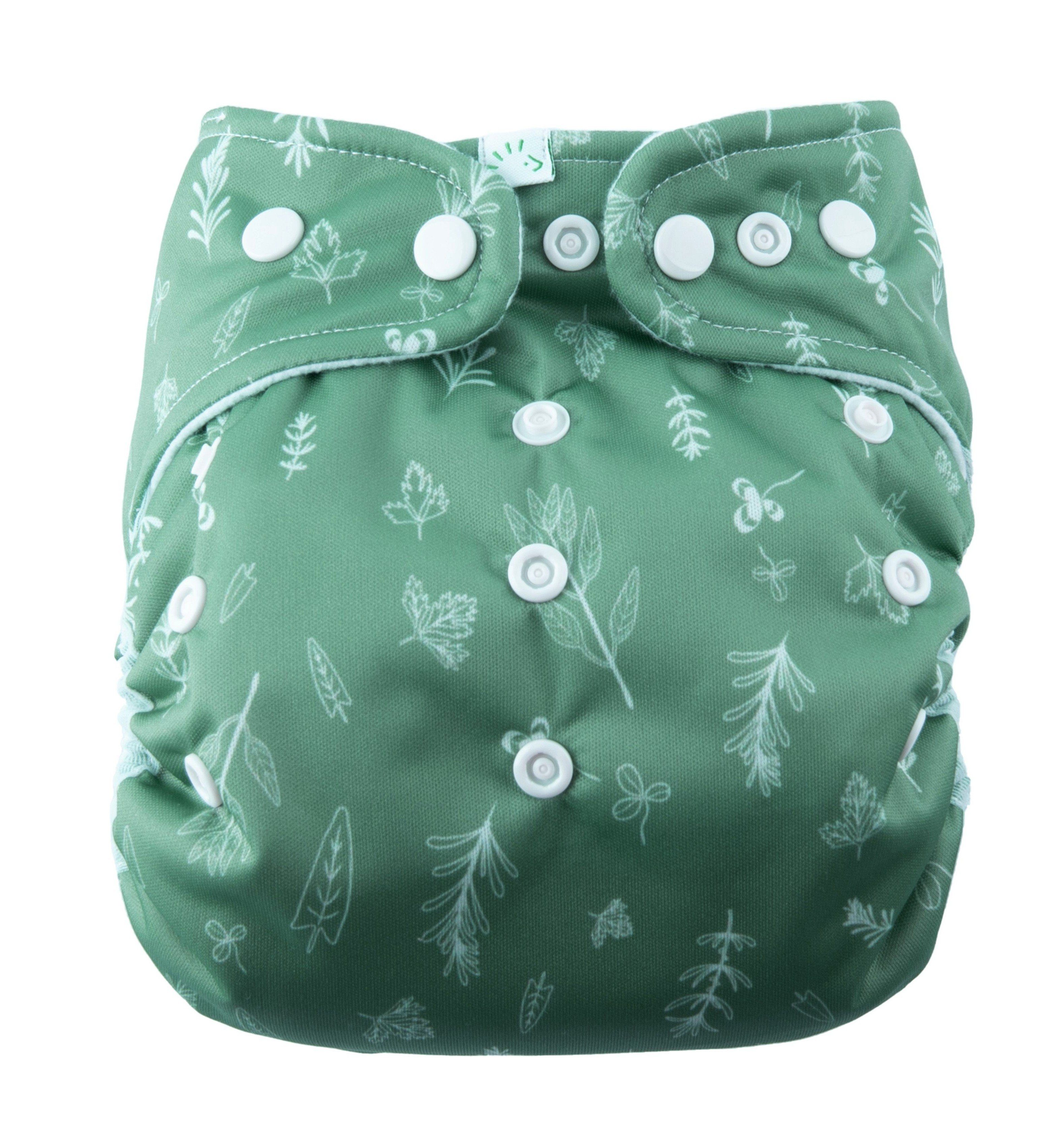 Popolini Stoffwindeln mitwachsende Überhose Snap2fit 3-15 kg
