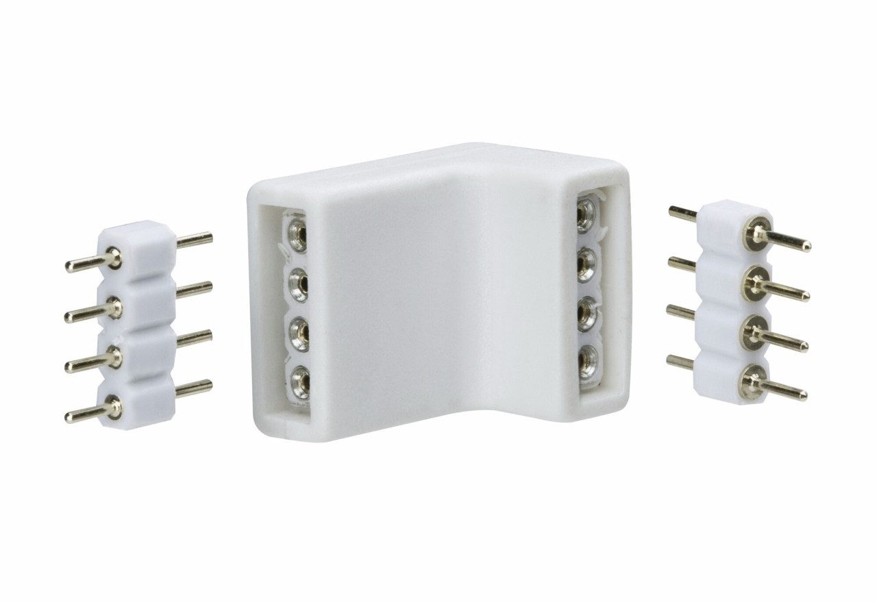 Paulmann LED-Streifen Paulmann YourLED Eck-Verbinder 4er Pack weiß