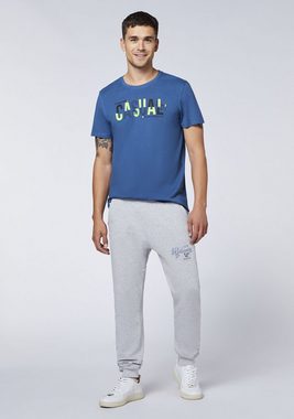 Oklahoma Jeans Print-Shirt mit Schriftzügen