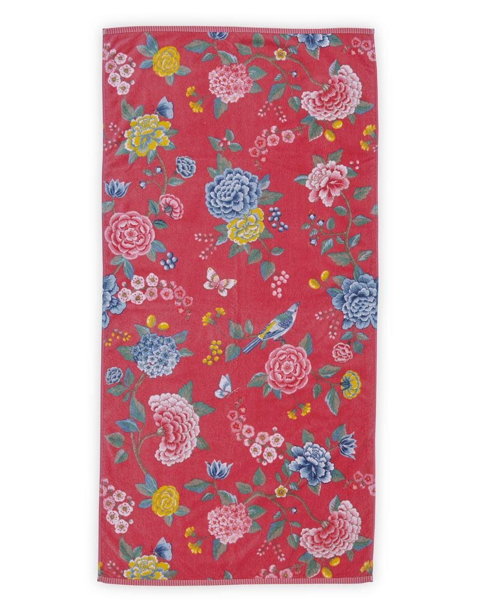 PiP Studio Handtuch Good Evening Coral 70X140 Korallenrot 100% Cotton, terry velour, Baumwolle (1-St), Handtuch Frottetuch
