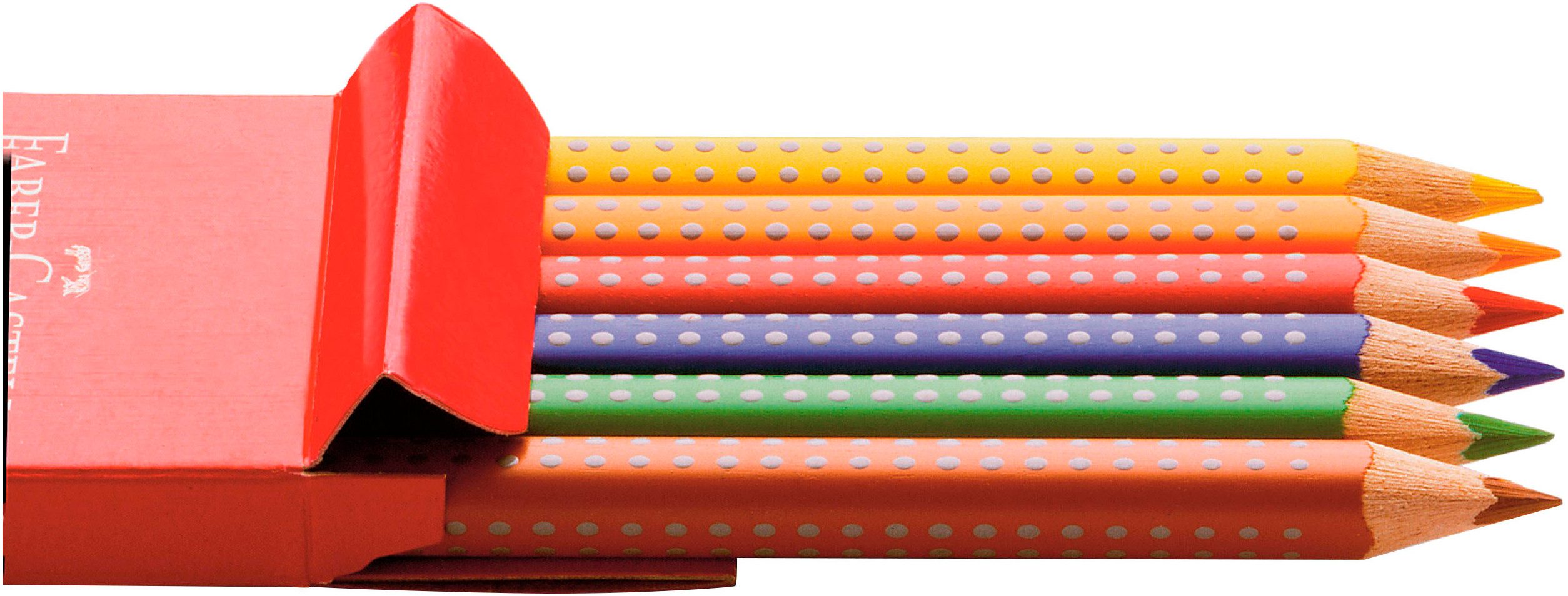 Faber-Castell Buntstift Jumbo Grip 6er-Kartonetui