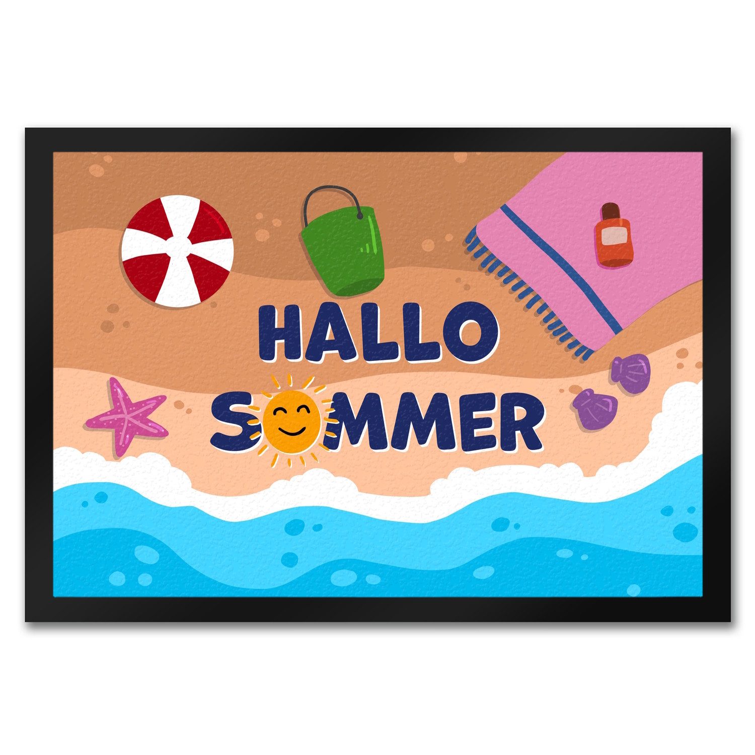 speecheese Fußmatte Hallo Sommer Fußmatte in günstig online kaufen