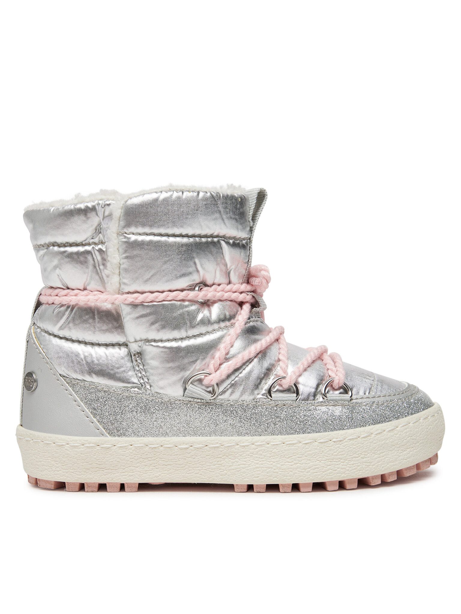Gioseppo Gioseppo Schneeschuhe 73330-P Silberfarben Schnürschuh