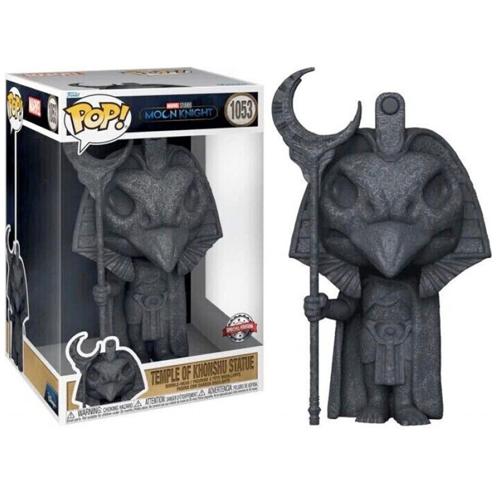 MARVEL Actionfigur Funko POP Jumbo! Moonknight Temple of Khonshu Statue, 25 cm