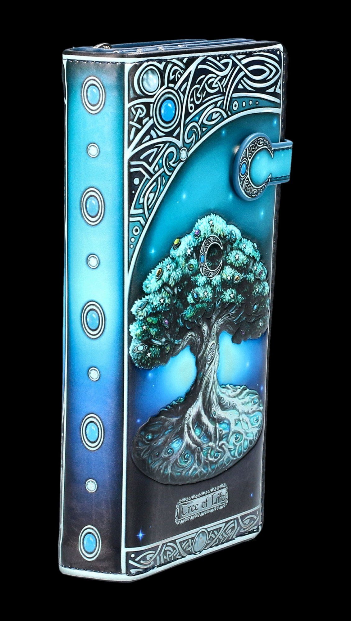 Figuren Shop GmbH Geldbörse Geldbörse - Tree of Life - Fantasy Geldbeutel