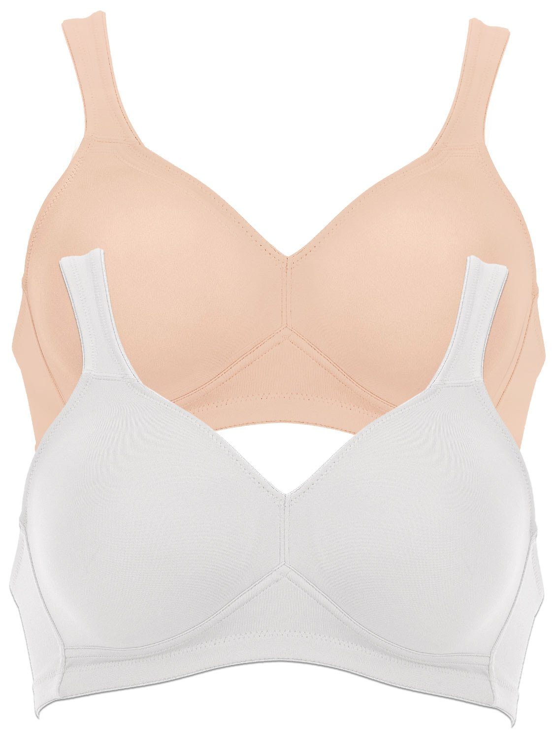 Rosa Faia Set: Bügelloser BH BH ohne Bügel Twin (Spar-Set, 2-tlg) Stützfunktion