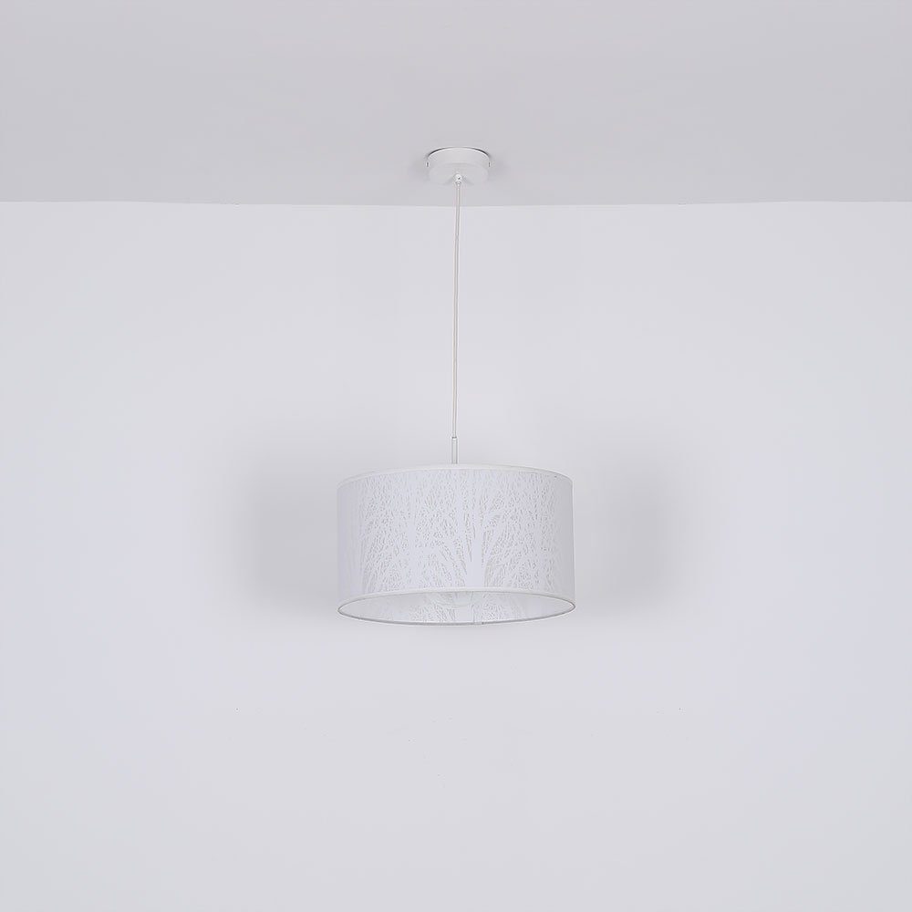 GLOBO LIGHTING Deckenleuchte, Leuchtmittel nicht inklusive, Design Hänge Leuchte weiß Baum Dekor Wohn Zimmer Beleuchtung Pendel