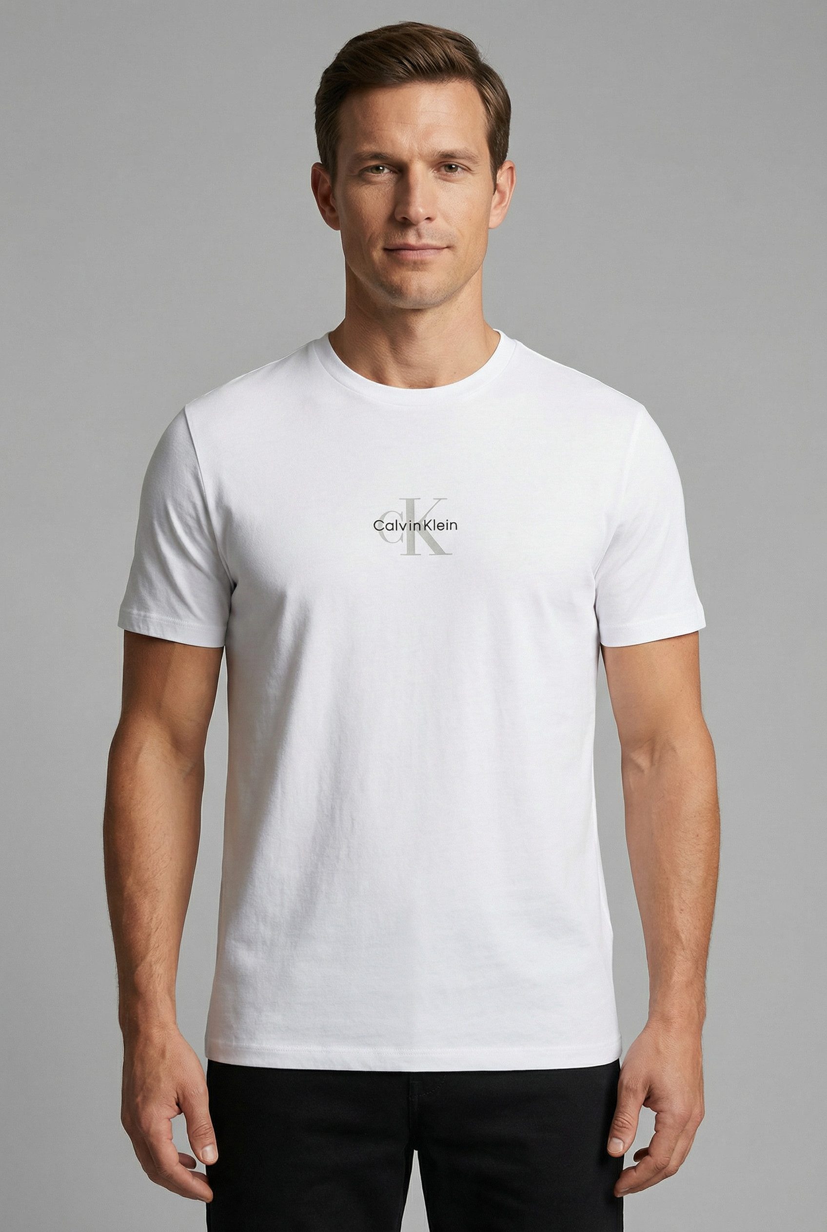 Calvin Klein Jeans T-Shirt Regular fit mit Rundhalsausschnitt