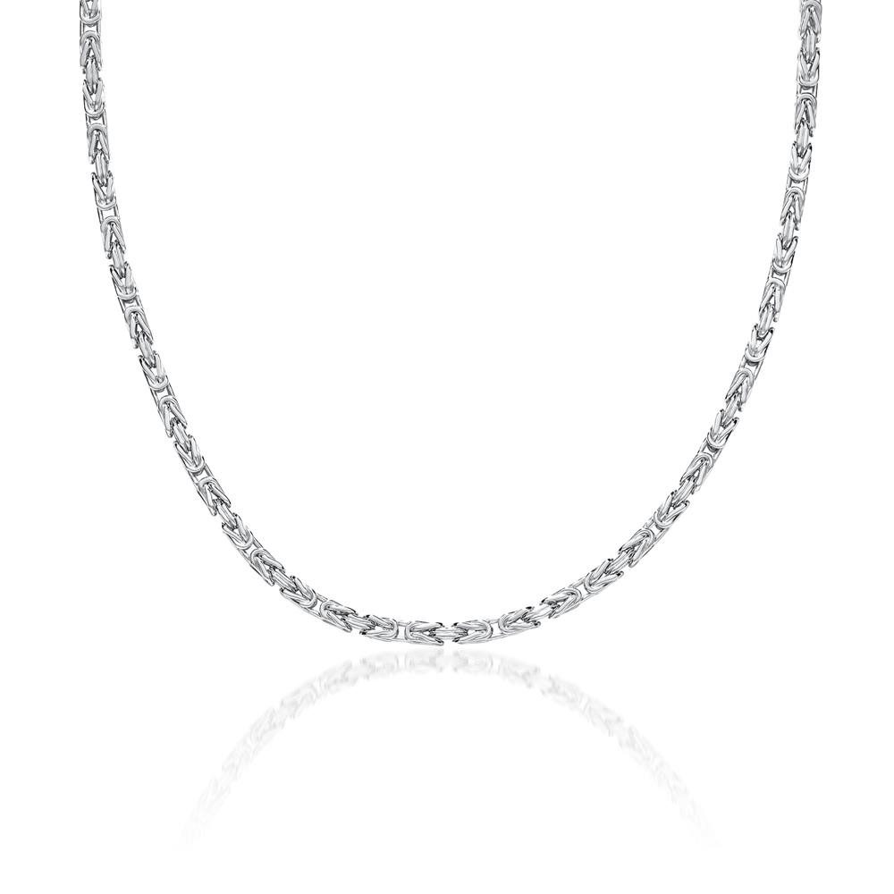 JEWLIX Königskette JEWLIX Königskette für Herren aus 925er Silber, 2,5 mm ( günstig online kaufen