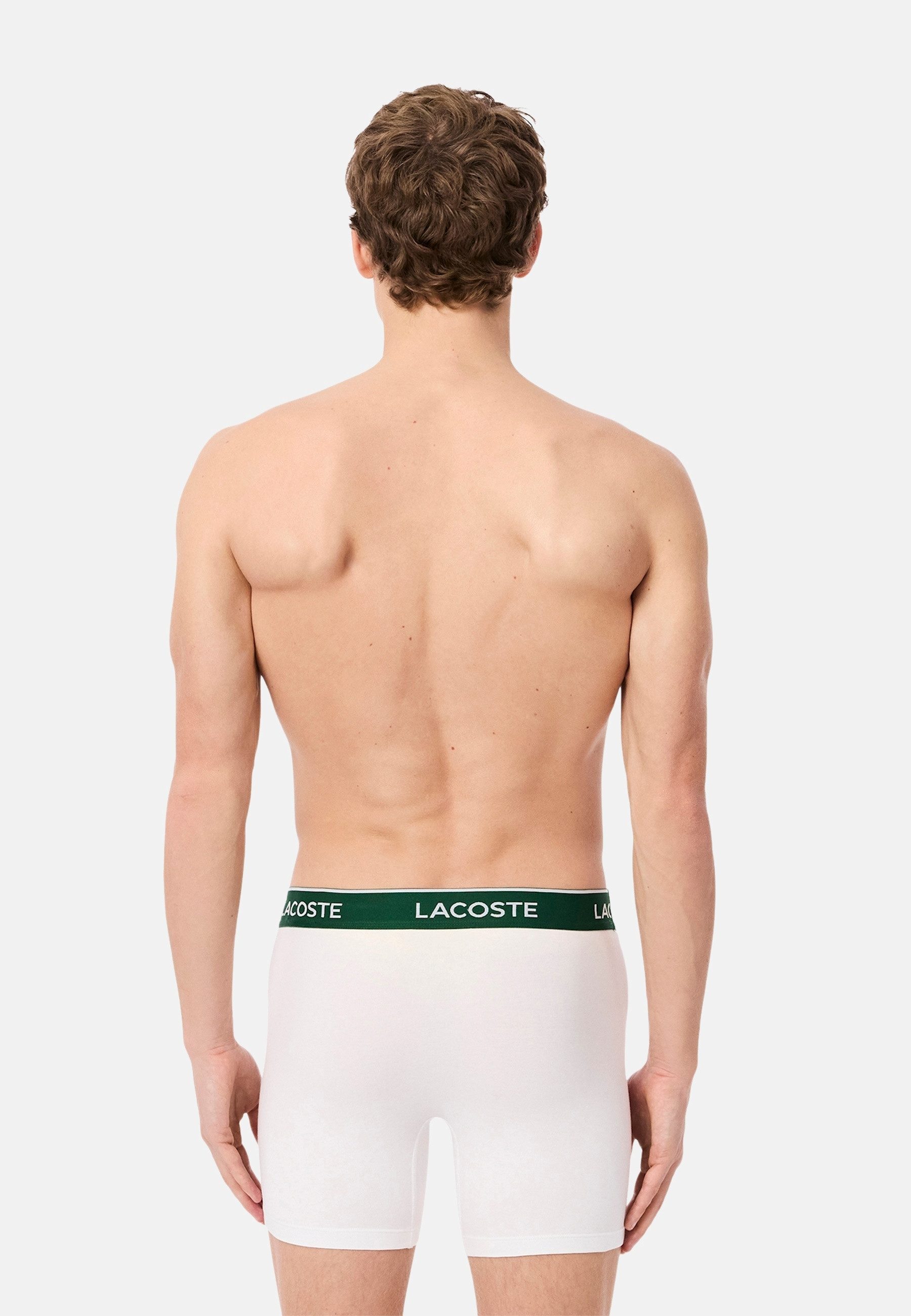 Lacoste Boxershorts Boxershorts Unterhosen 3-Pack (3-St)