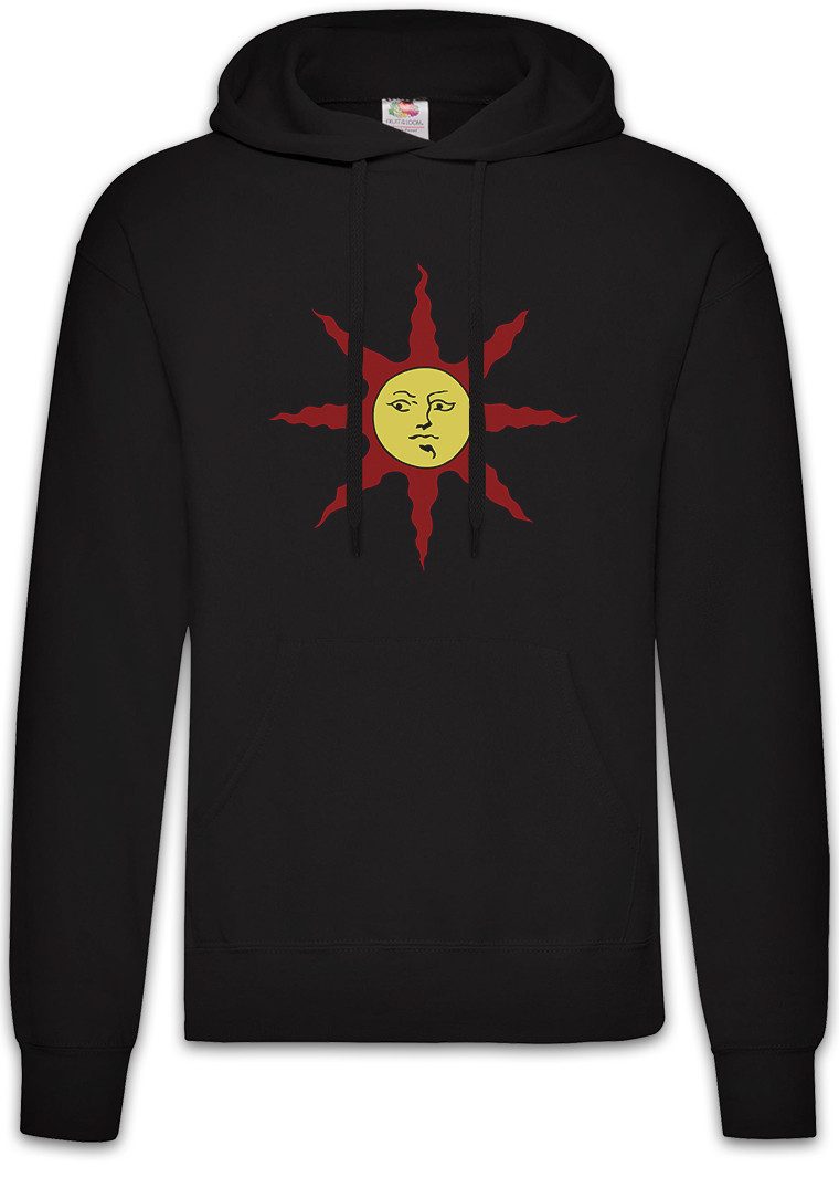 Hoodie Dark Soul Sun Herren Hoodie Firelink Shrine Dark Gamer Nerd Fantasy