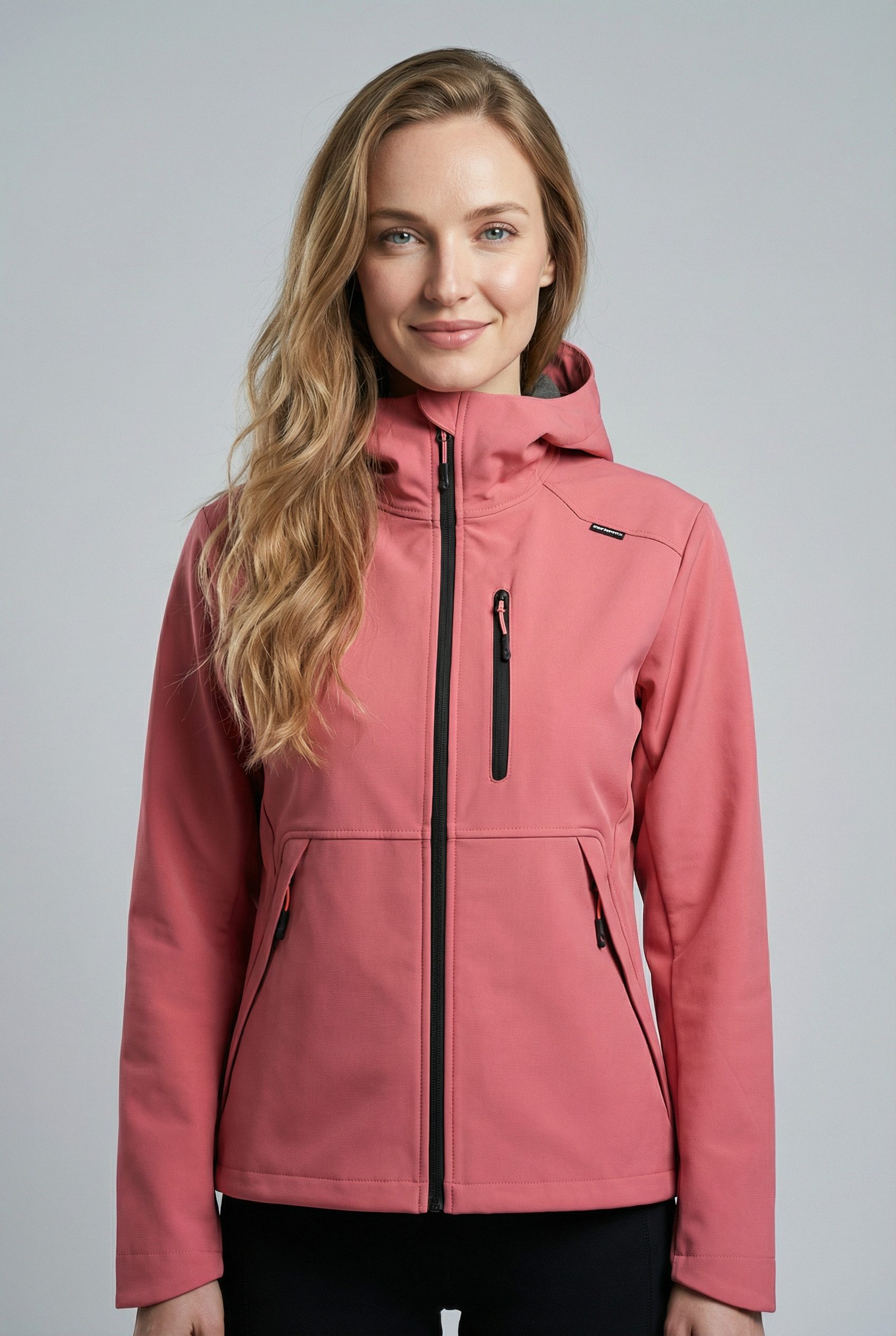 Icepeak Softshelljacke BURNET (1-St) für vielseitige Outdoor-Aktivitäten, wasserabweisend, atmungsaktiv