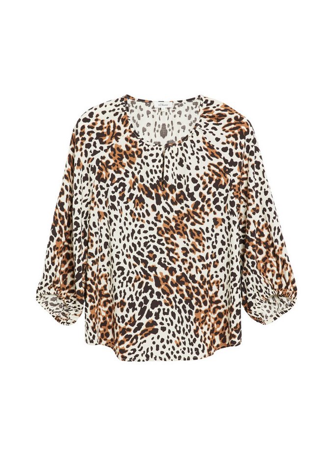 s.Oliver Langarmbluse Bluse