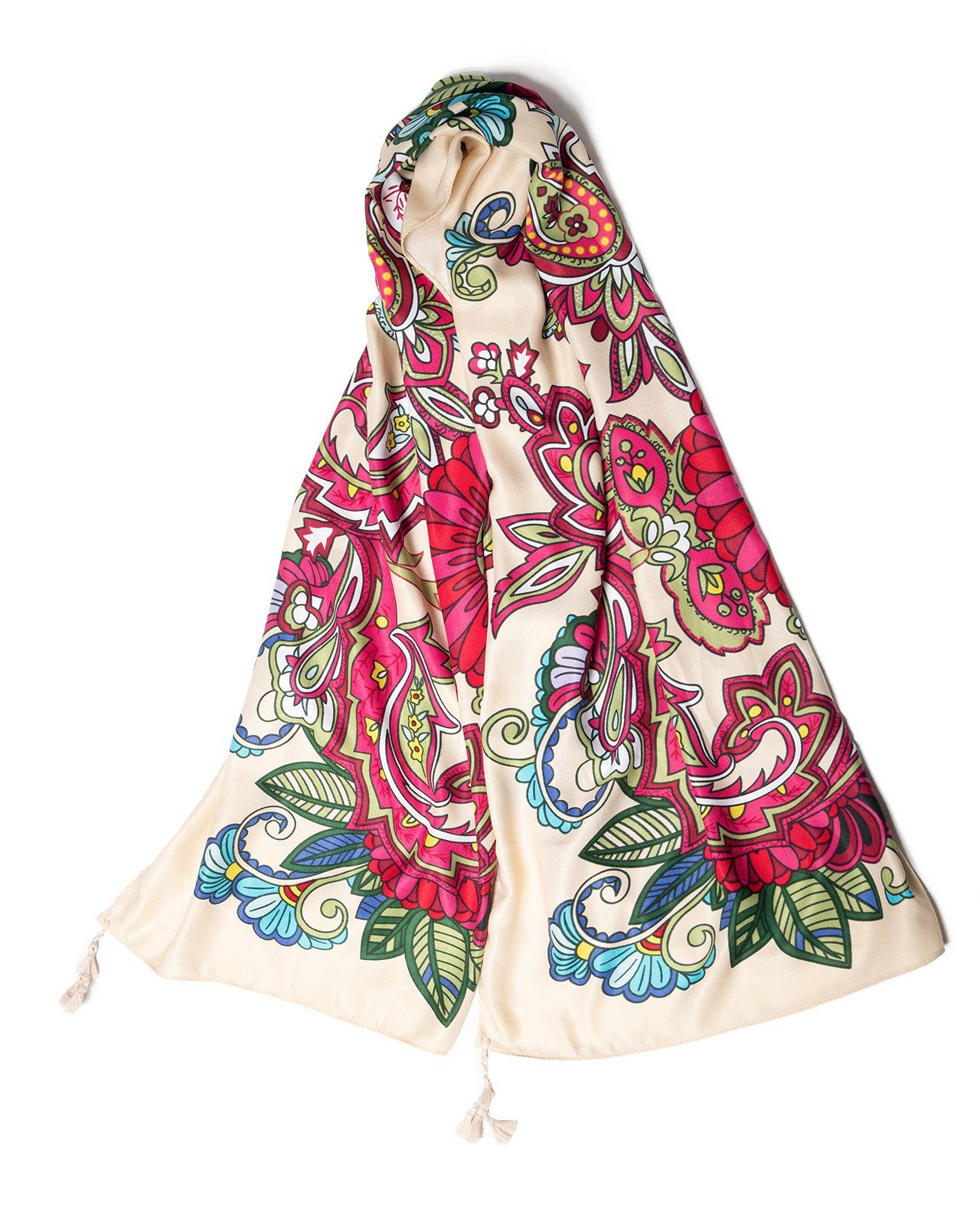 MayTree Modeschal Strandtuch Damen mit Blumendruck günstig online kaufen