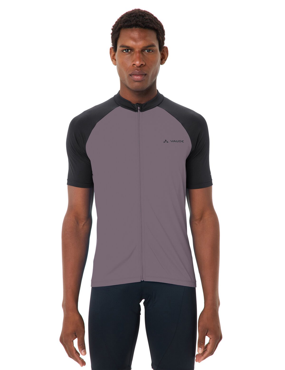 VAUDE Radtrikot Men's Matera FZ Tricot II mit drei offenen Rückentaschen, atmungsaktiv, schnelltrocknend