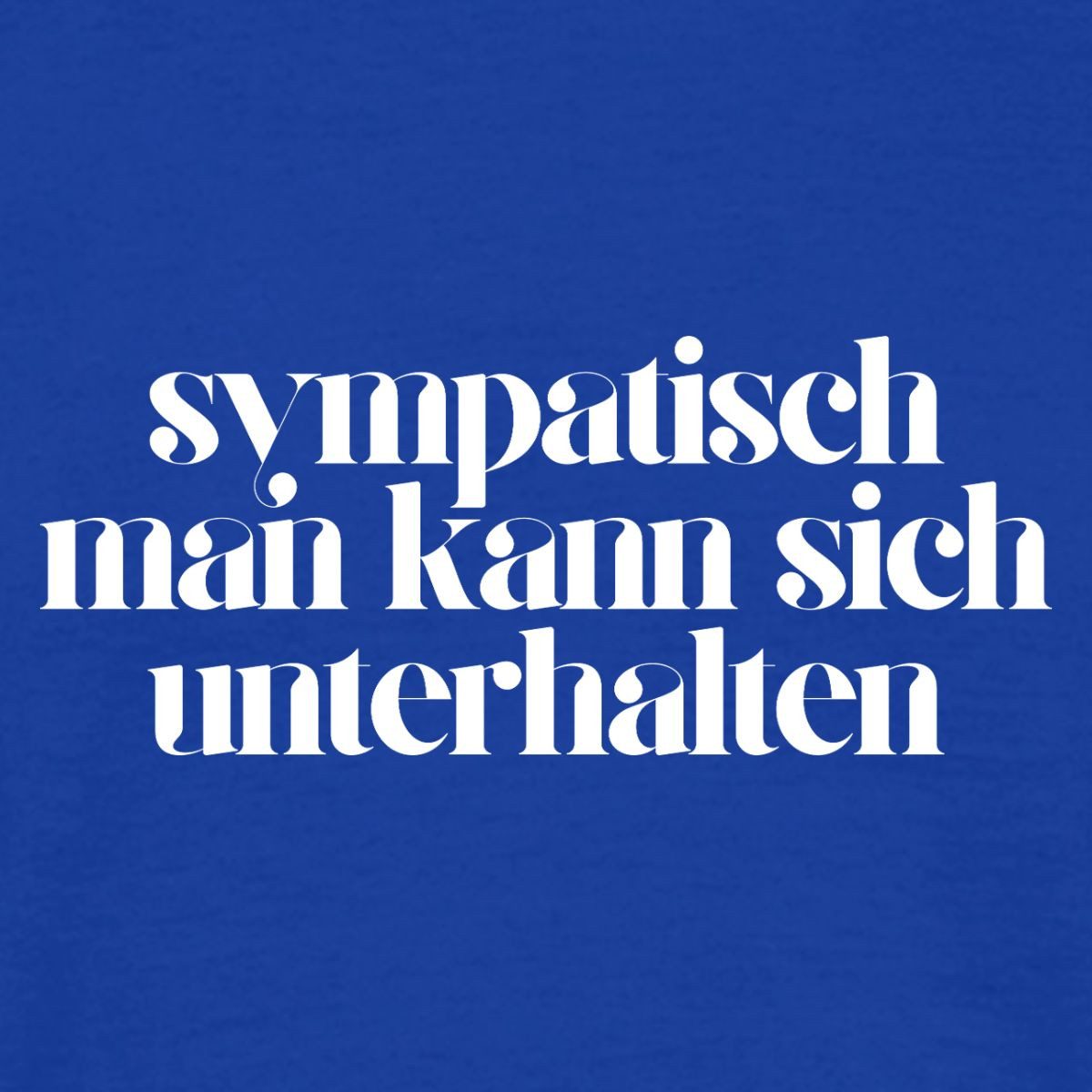 Spreadshirt T-Shirt Sympatisch Man Kann Sich Unterhalten Familie Ritter Humor Männer T-Shi (1-tlg)
