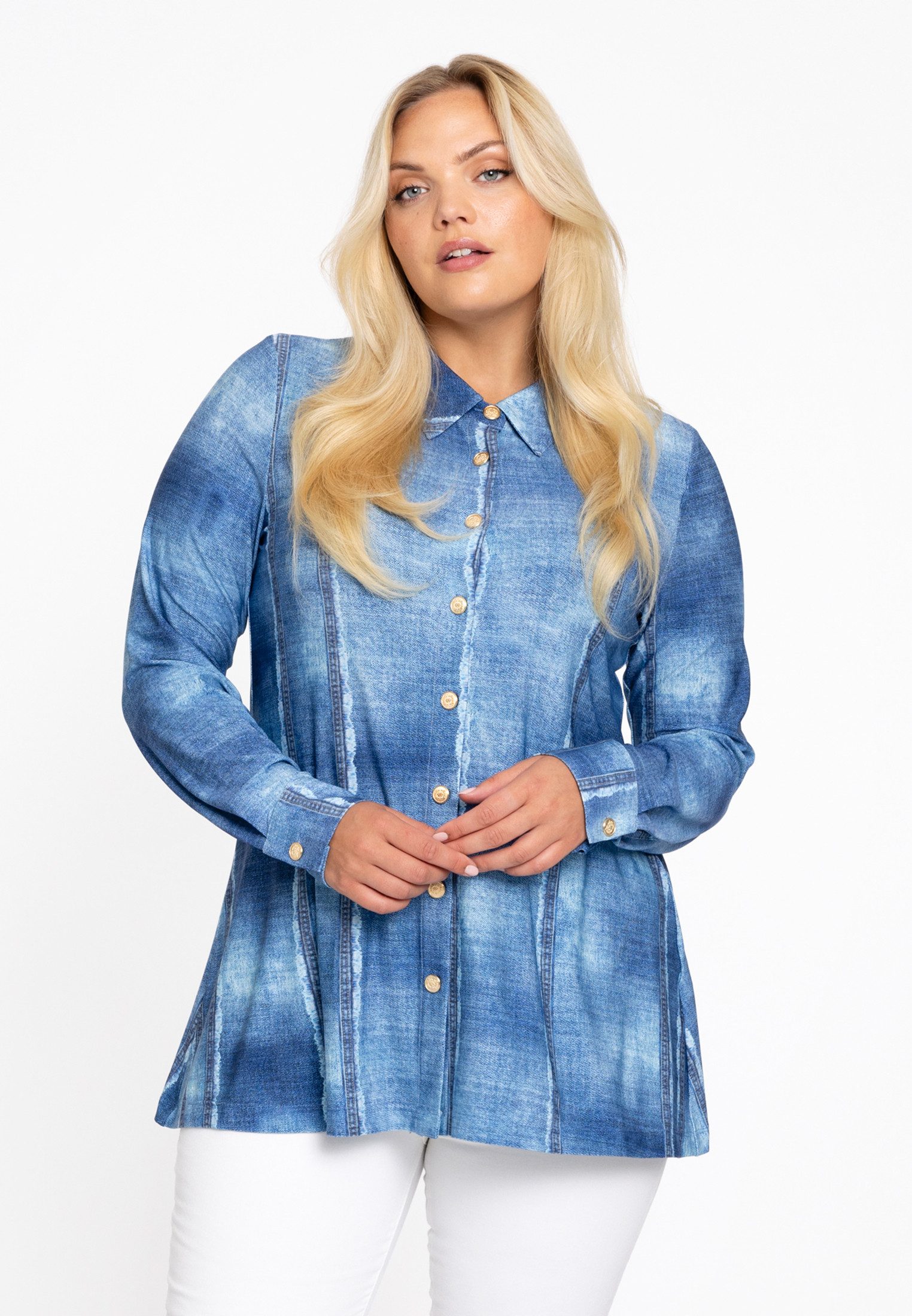 Blusentop Damen Bluse Große Größen