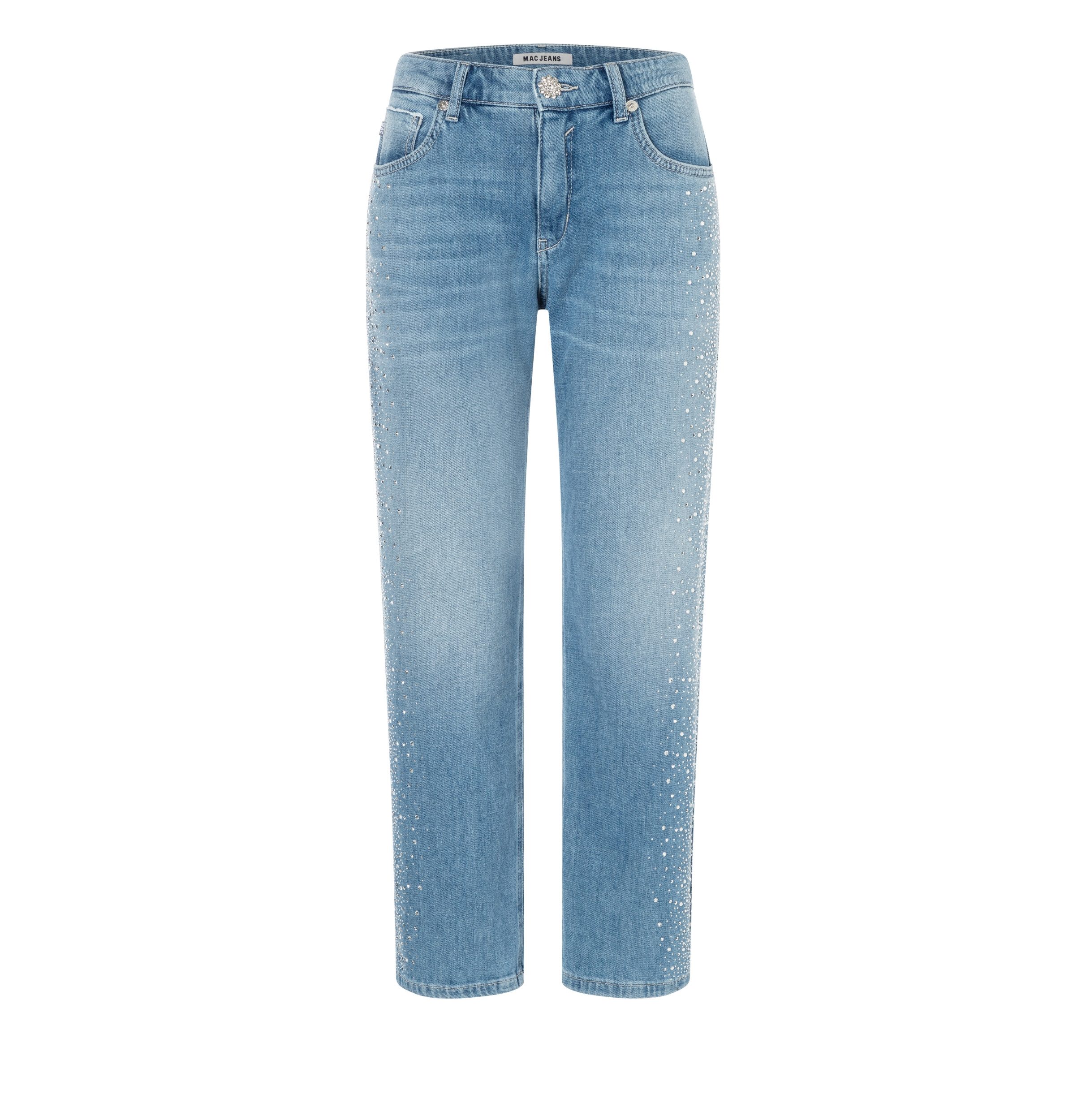 DREMAC 5-Pocket-Jeans STRAIGHT heritage blue used wash