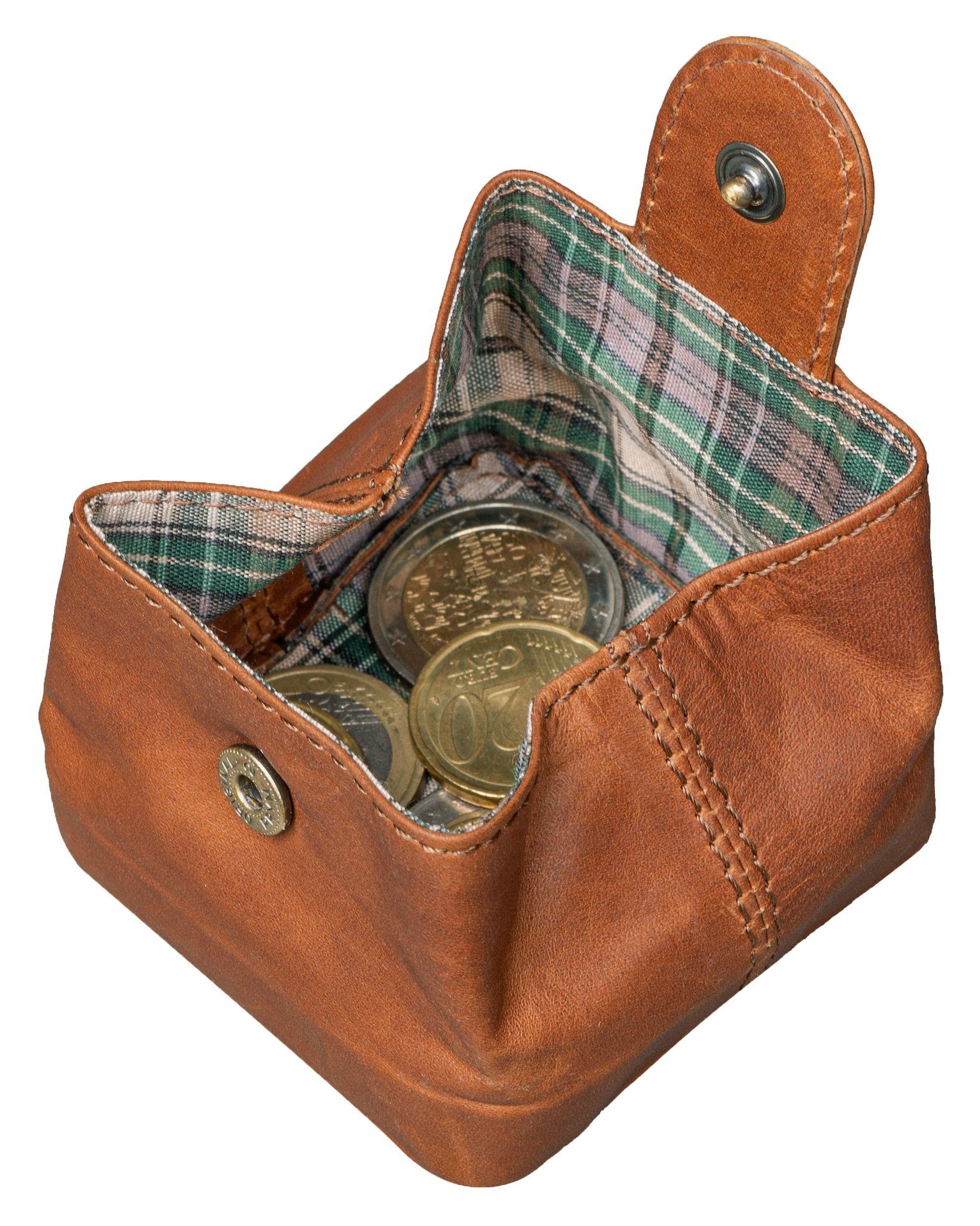 Benthill Mini Geldbörse Leder Münzbörse Slim günstig online kaufen
