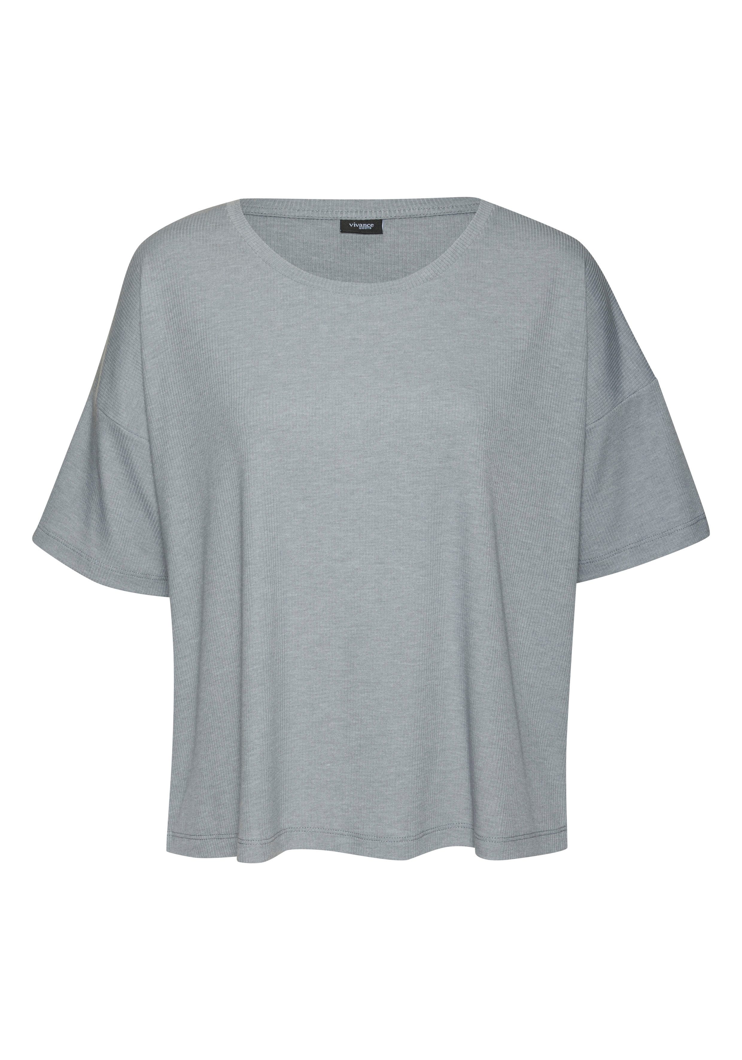 Vivance Dreams T-Shirt in weicher Rippqualität. € 19,99