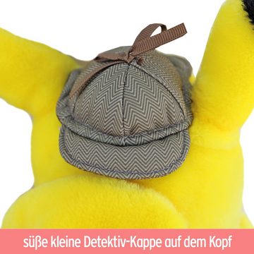 BEMIRO Tierkuscheltier Detective Pikachu Plüschtier Pokémon - ca. 24 cm