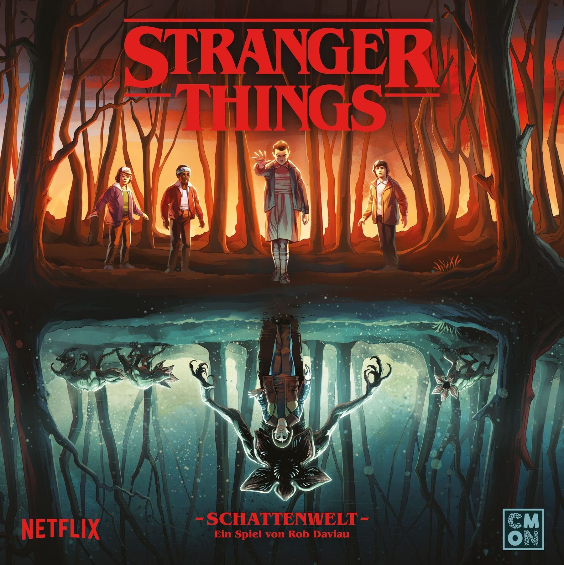 Asmodee Spiel CMON - Stranger Things: Schattenwelt