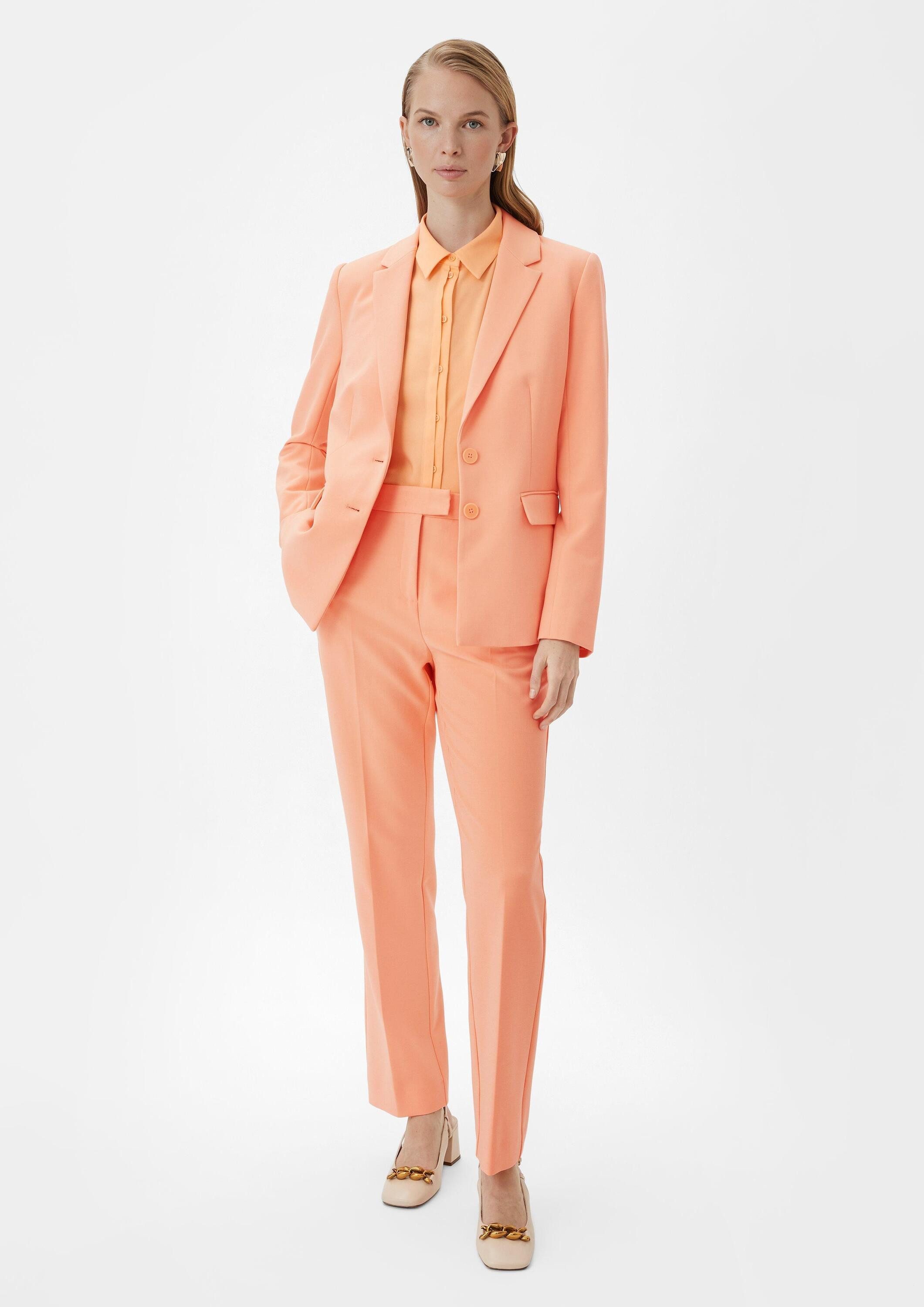 comma Chinos Hose Relaxed: Hose mit Bügelfalten